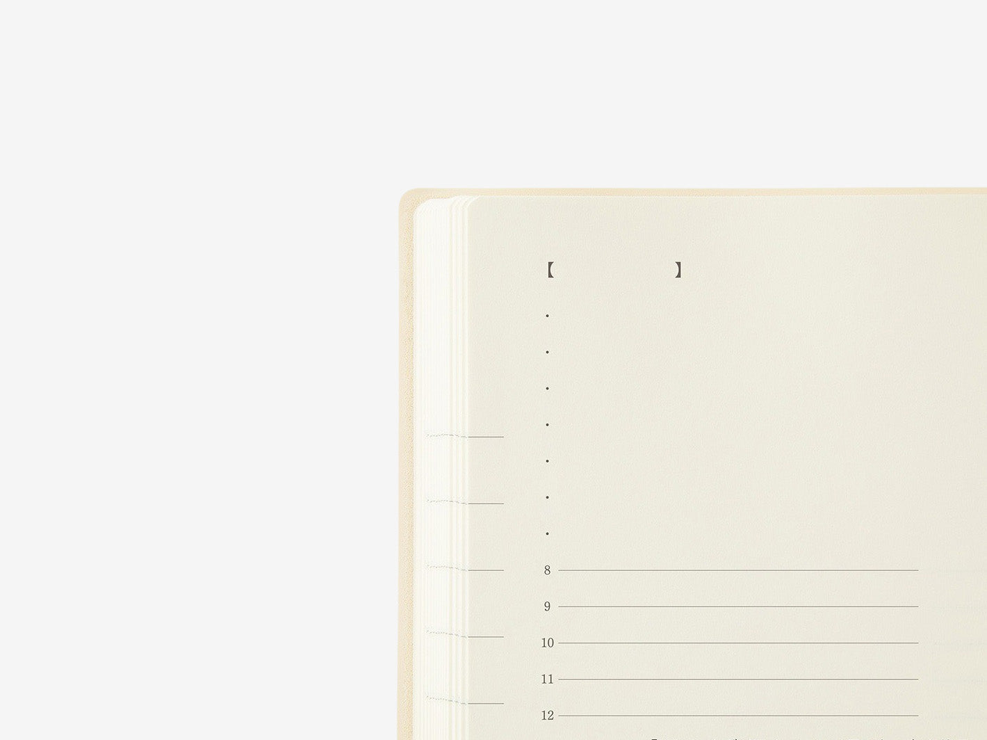 MD Diary 2027 A5 Square 1 Day 1 Page - daily page detail
