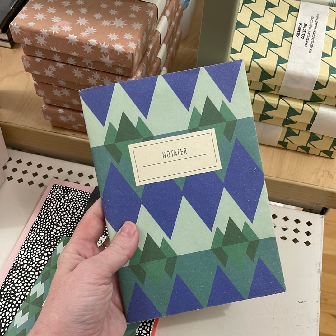 Small Notater Notebook / Blue Green