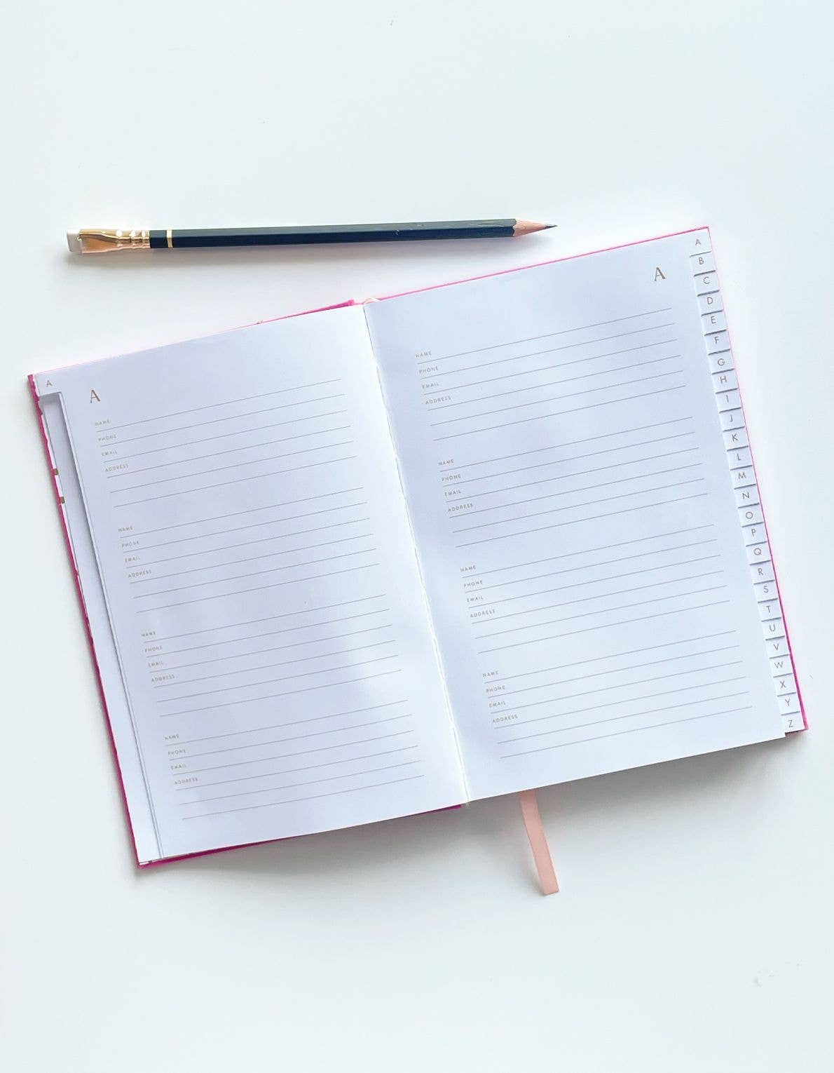 Pink Wild Cats Address Book