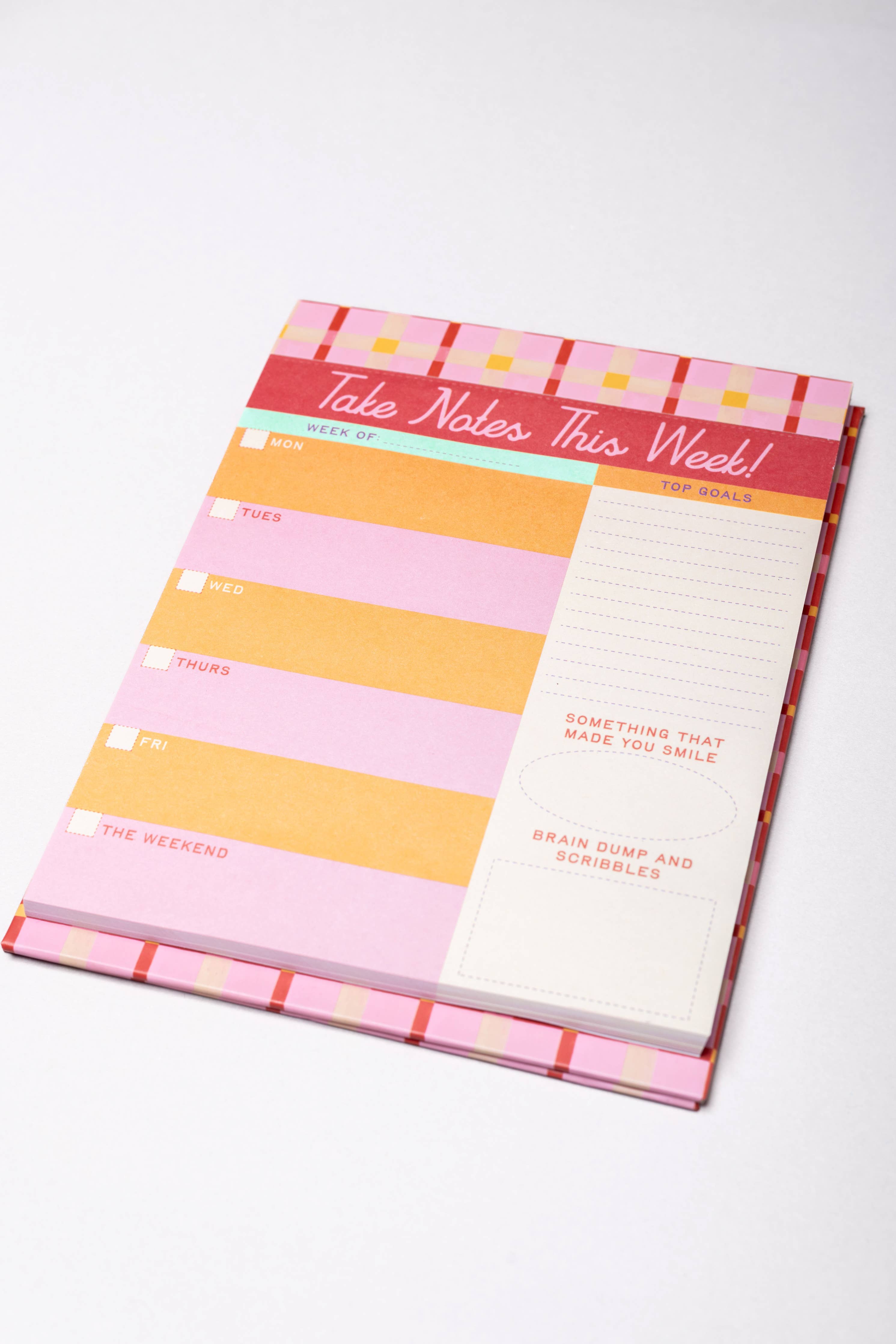 Week to Week Desk Planner, Take Notes This Week