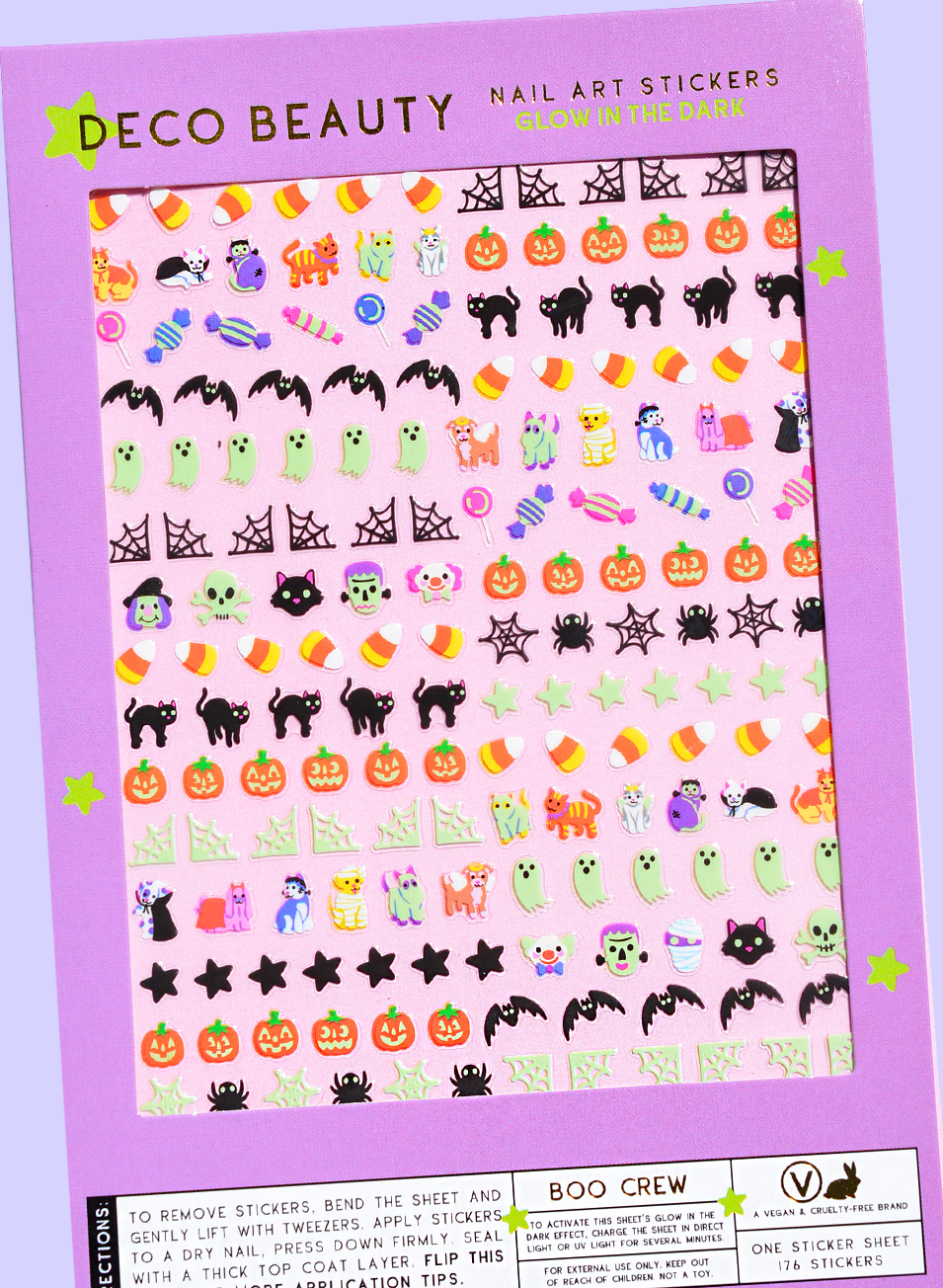 Nail Art Stickers - BOO CREW