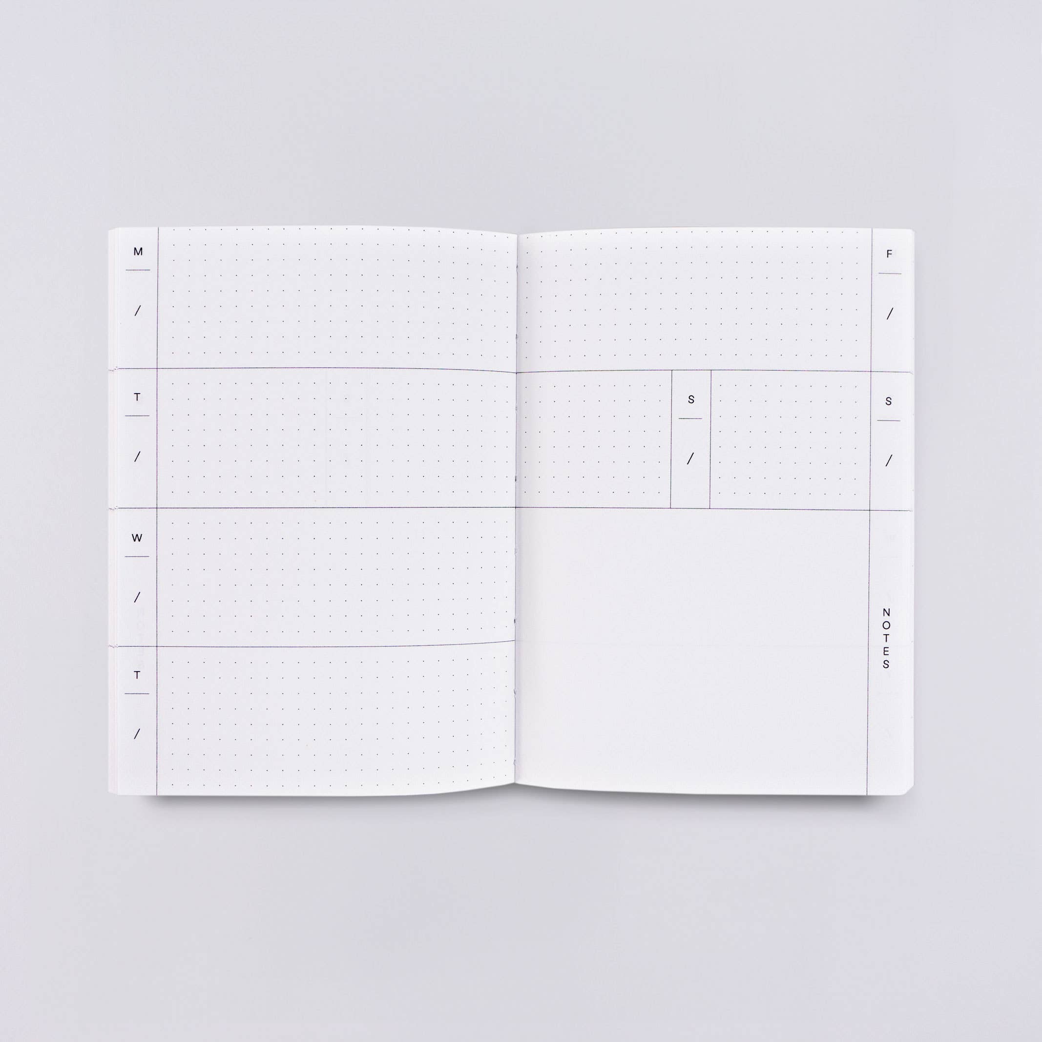 Overlay Shapes No. 2 Lay Flat Pocket Weekly Planner