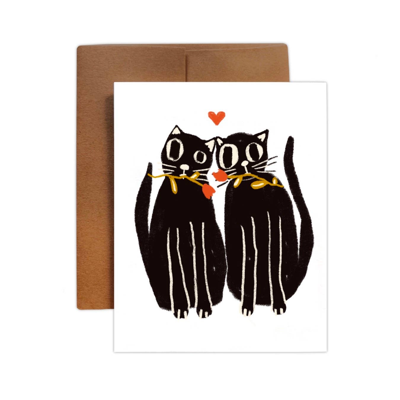 Cats in Love Card