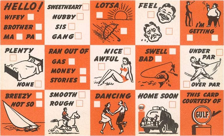 All Purpose Postcard