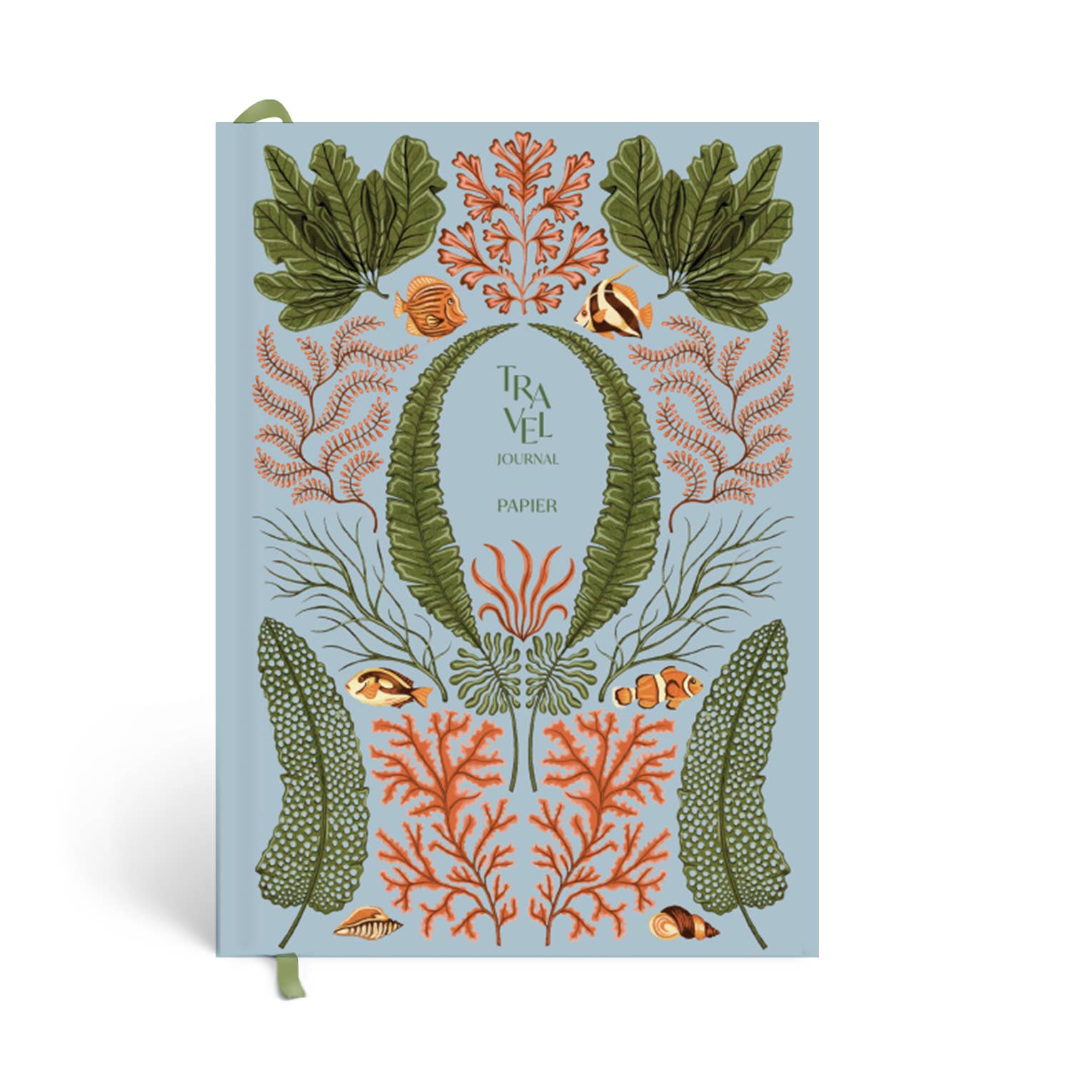 Guided Travel Journal / A5 Hardcover / Coral Reef