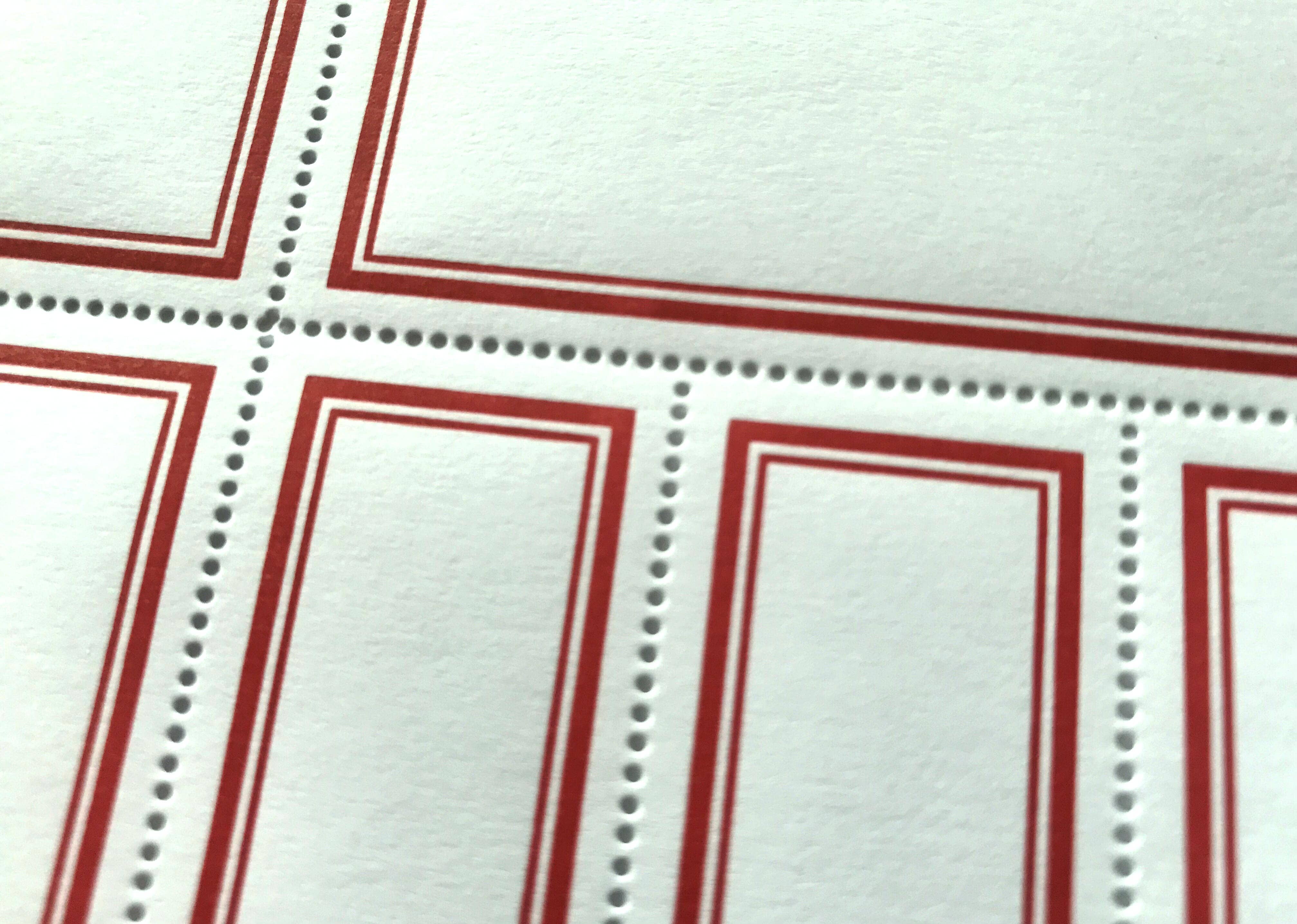 Blank Labels — Classic, Red