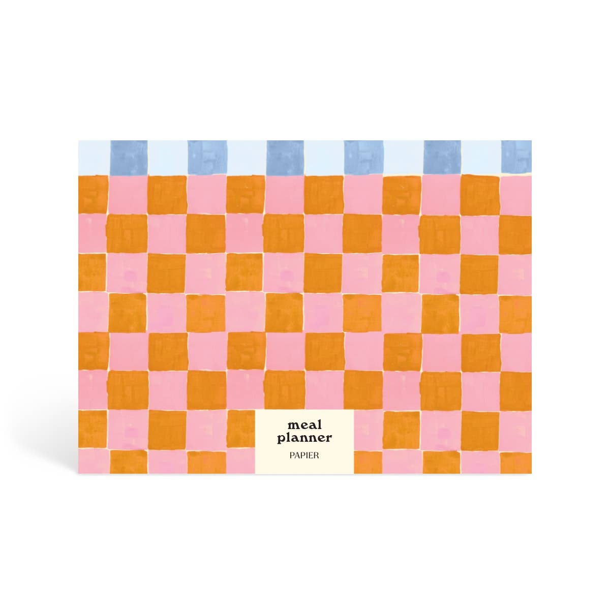 Weekly Meal Planner & Grocery List / Undated / Tablecloth