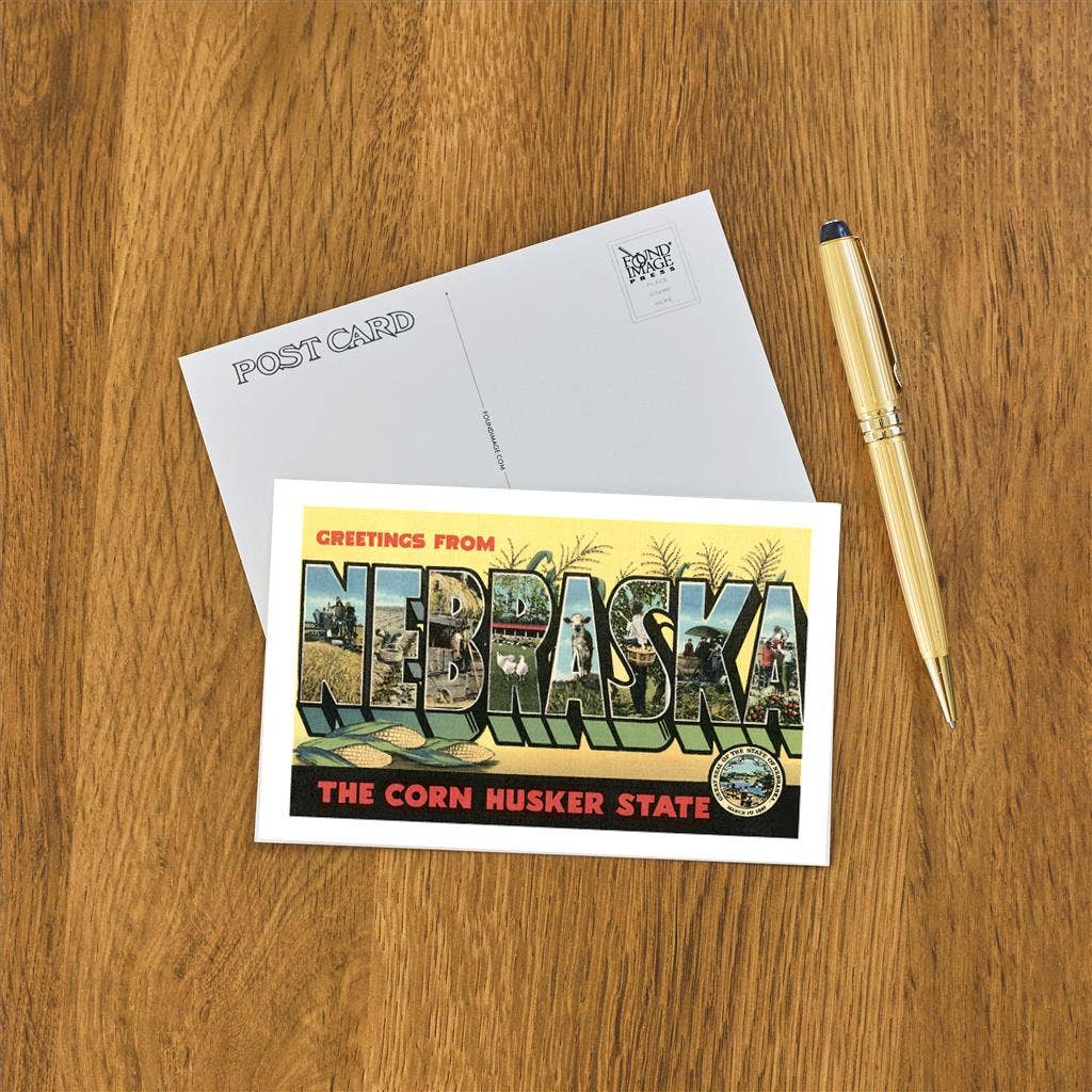 Greetings from Nebraska Postcard No. 4