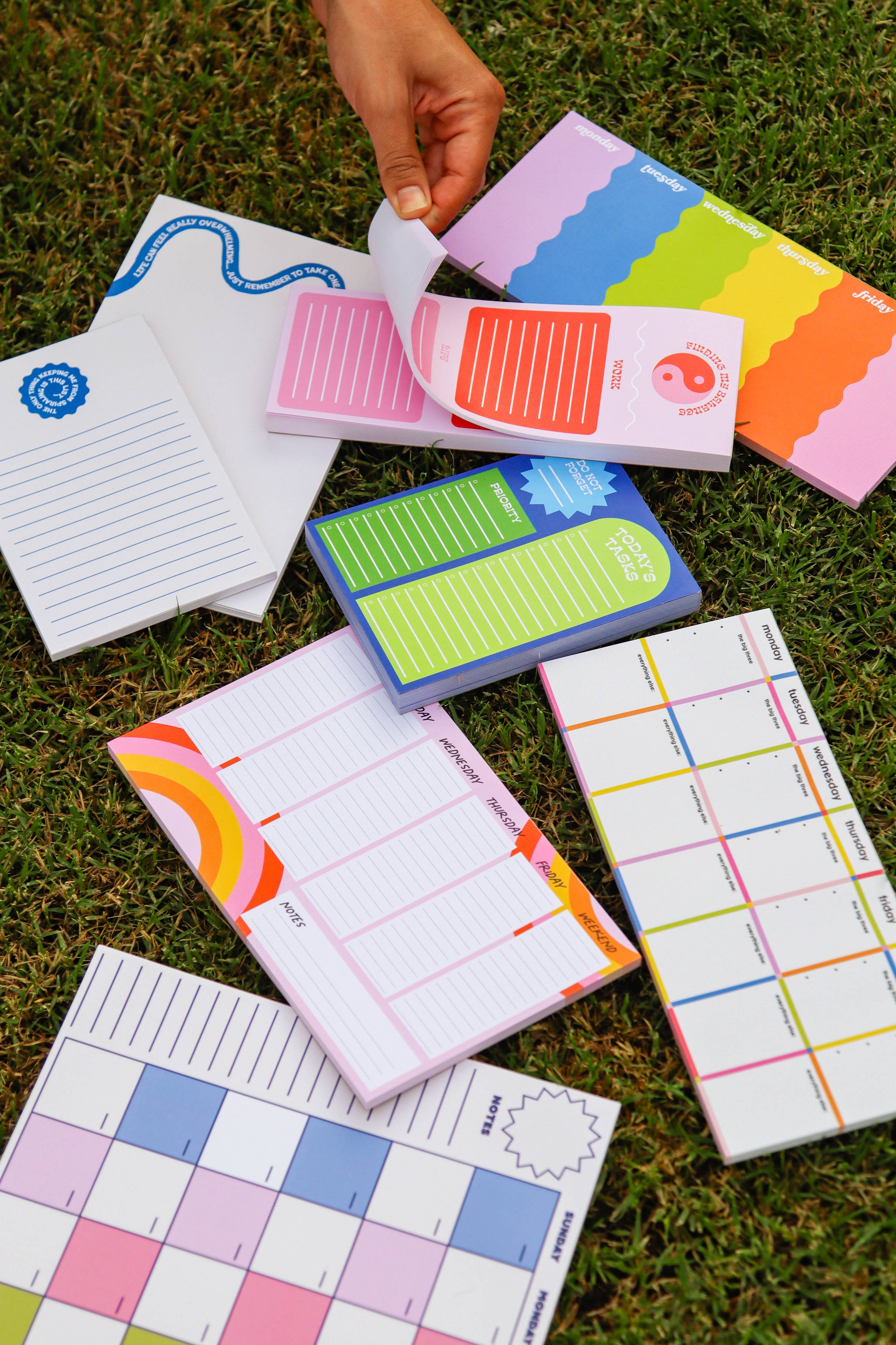 Weekly Big 3 Desk Notepad