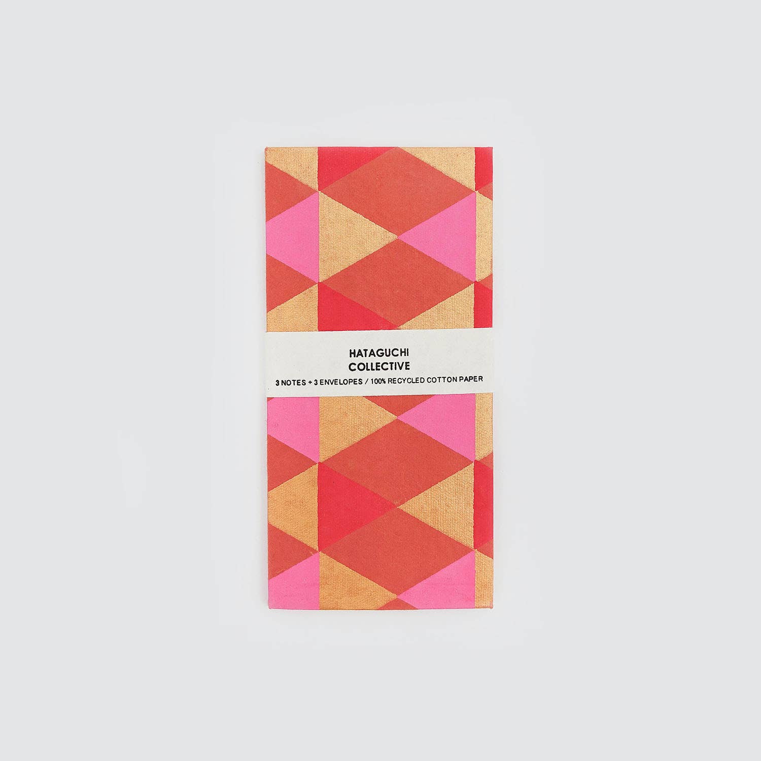 Handmade Paper Notecard Set / Pierrot Nutmeg