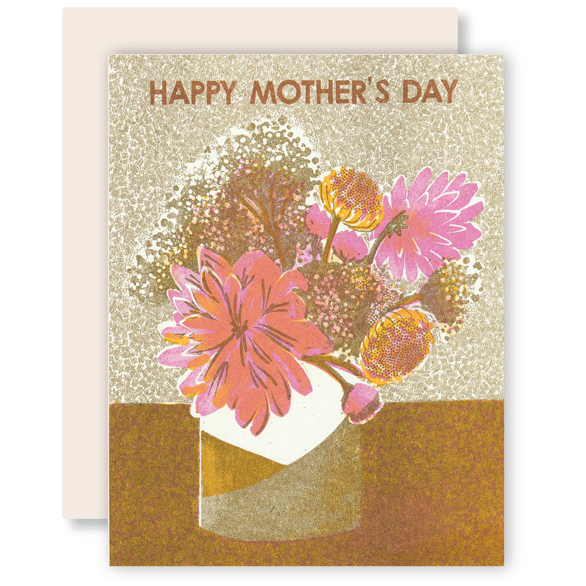 Happy Mother's Day - Risograph Card