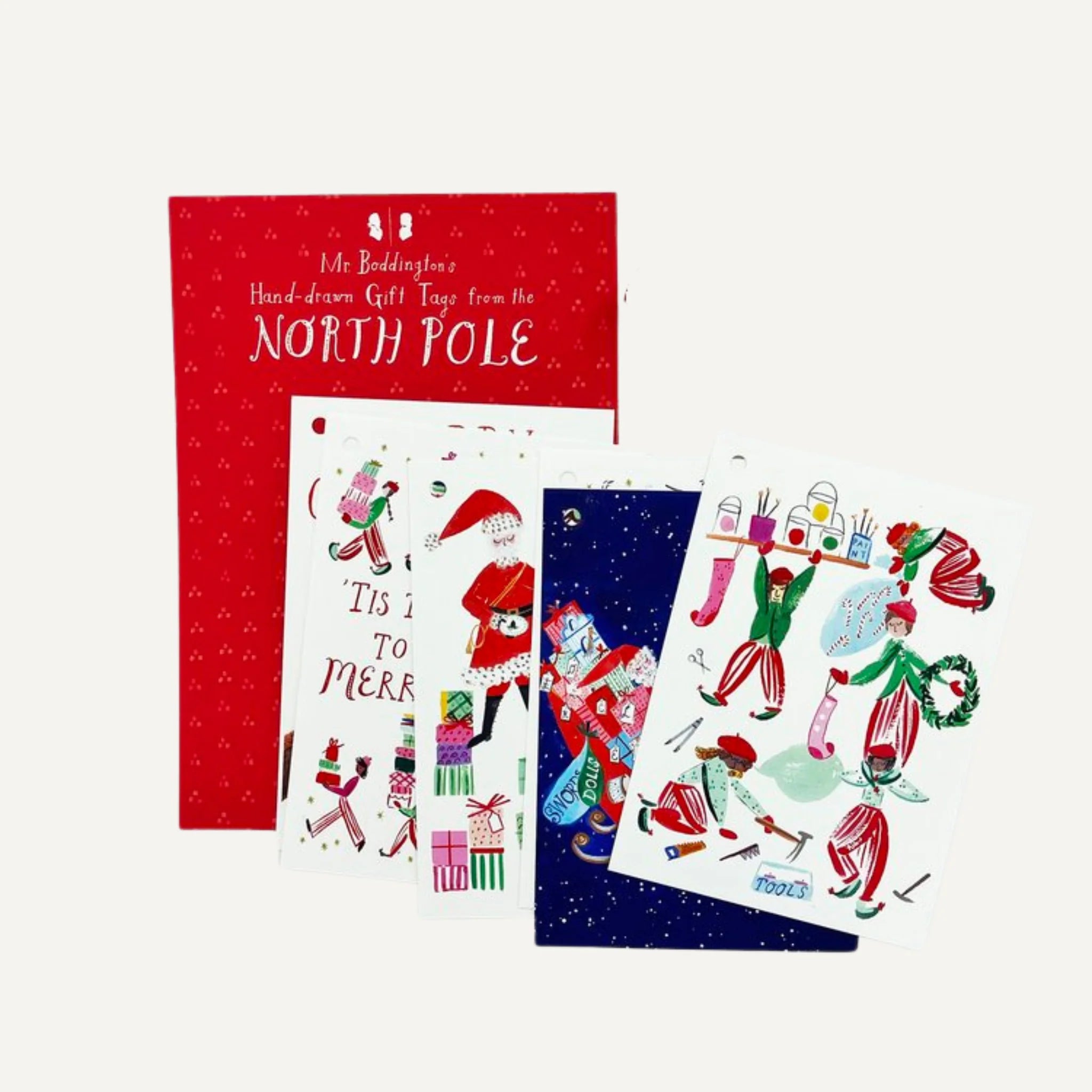 Gift Tags from the North Pole / Set of 6