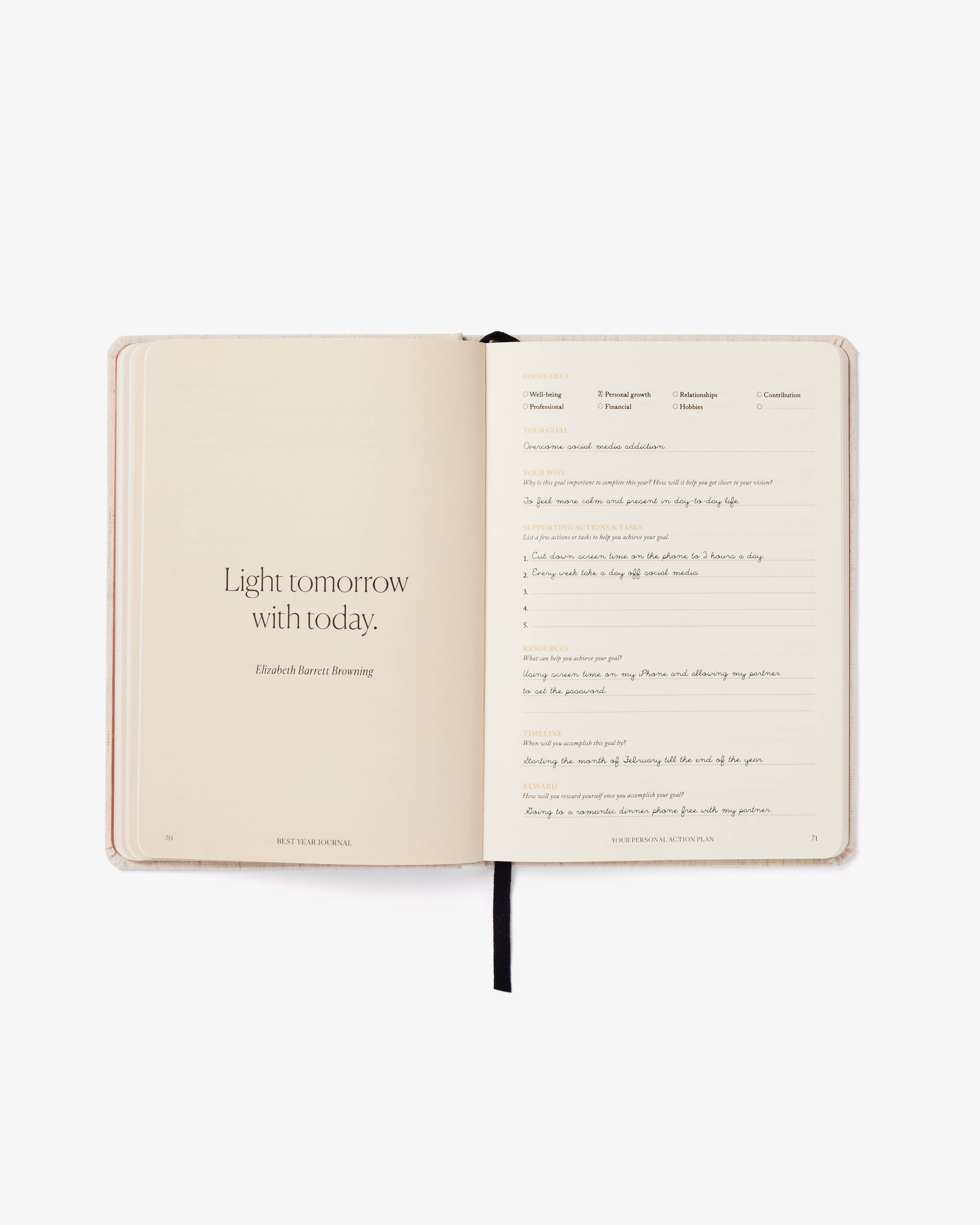 The Best Year Journal / Green