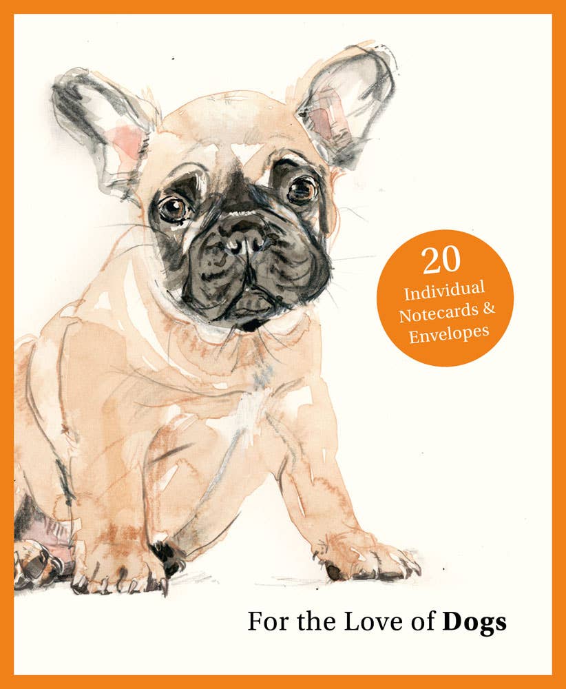 For the Love of Dogs Notecard Set