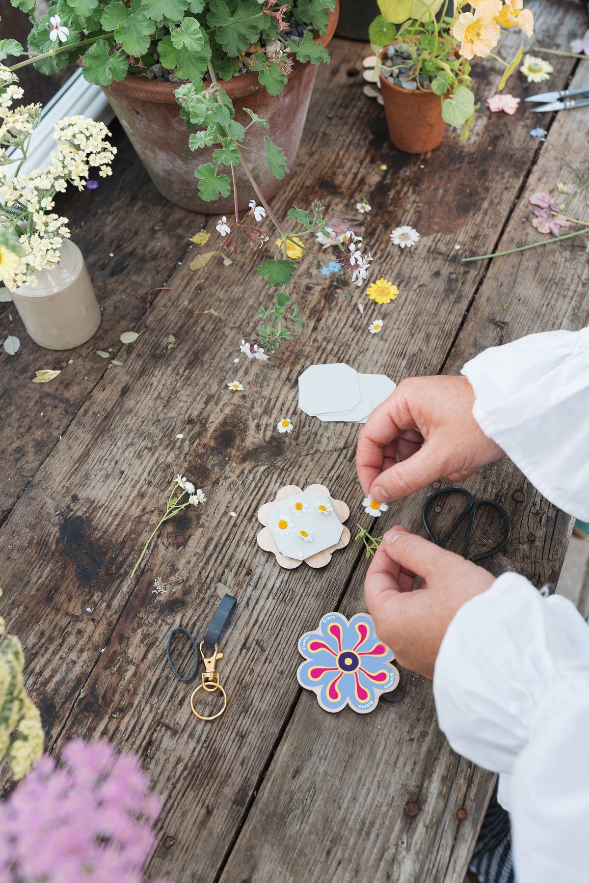 Keyring Flower Press