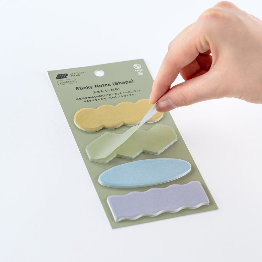 Hobonichi Techo / TSUKI no IRO: Sticky Notes (Shape)
