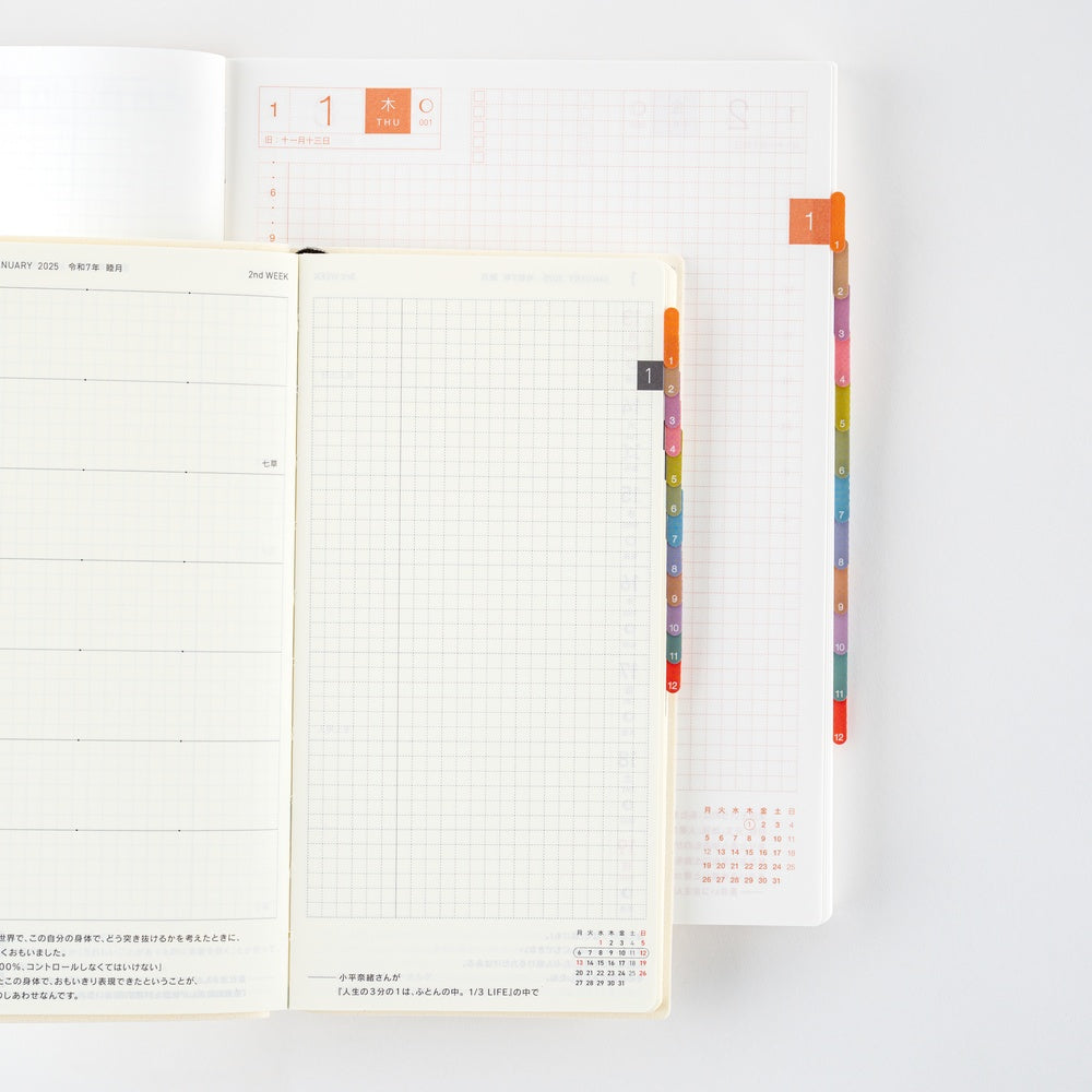 Hobonichi Techo / TSUKI no IRO: Index Stickers