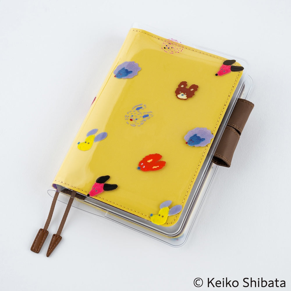 Hobonichi Techo / Keiko Shibata: Cover on Cover for A6 Size (Dog Ears Fluttering in the Wind)