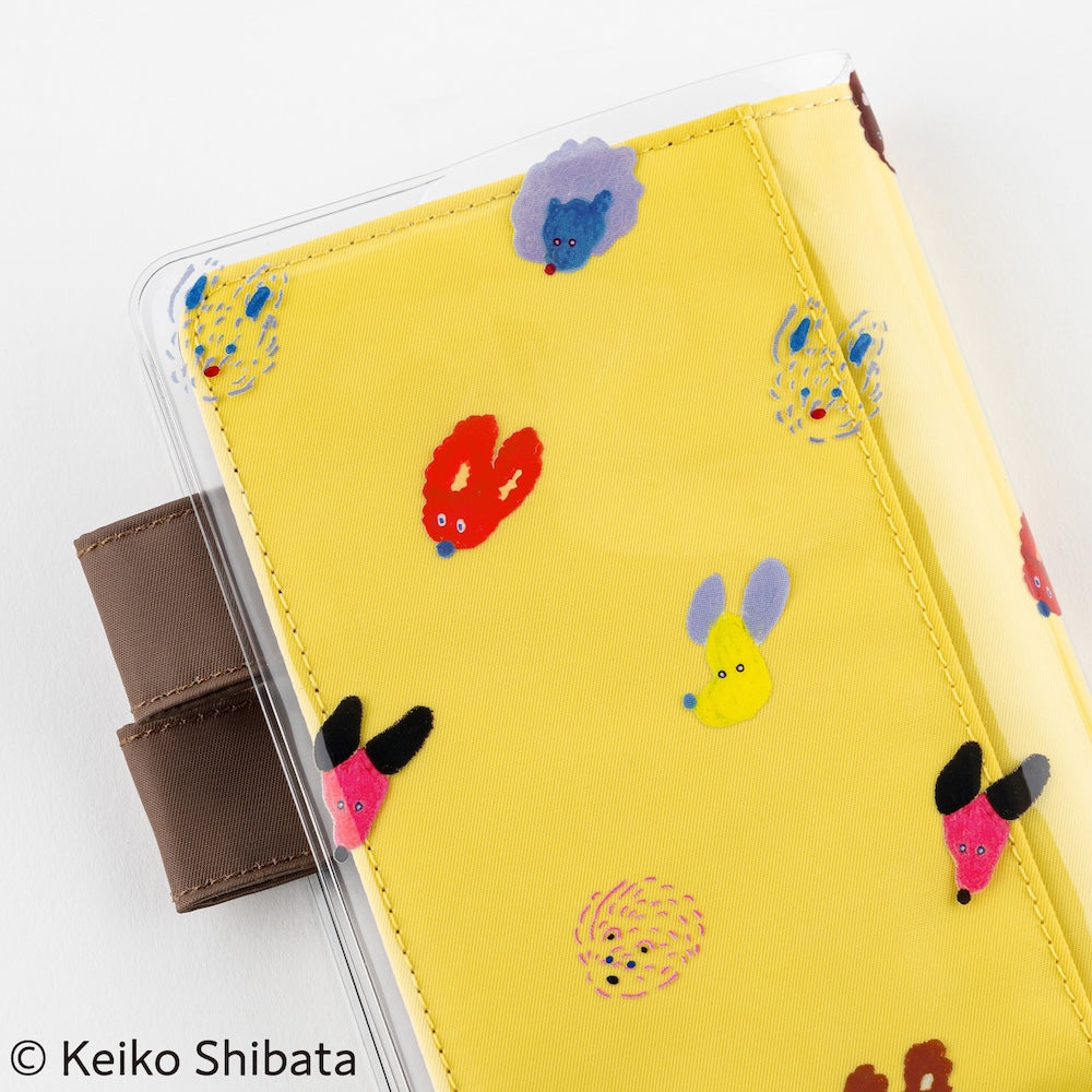 Hobonichi Techo / Keiko Shibata: Cover on Cover for A6 Size (Dog Ears Fluttering in the Wind)
