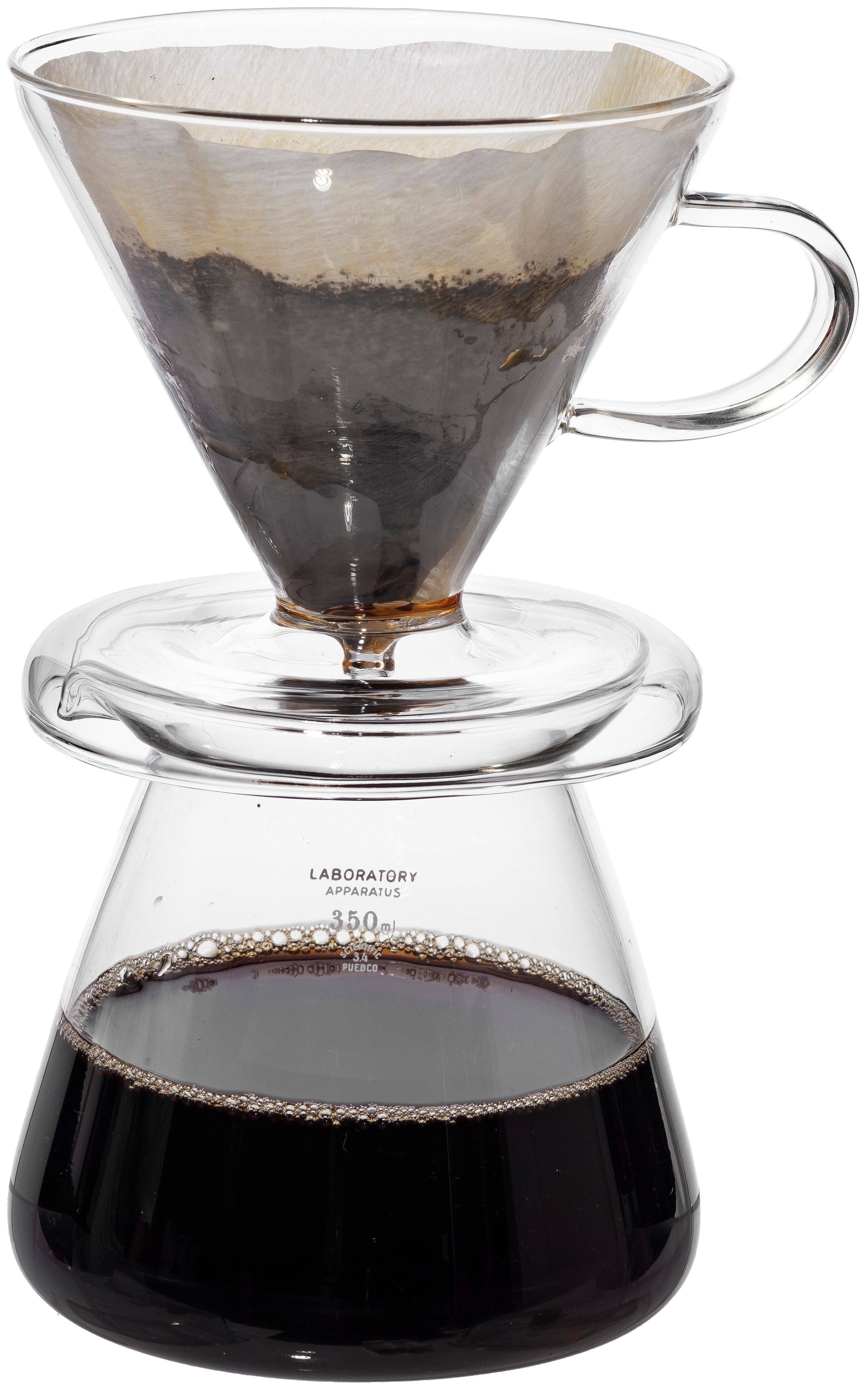 Glass Coffee Pour-Over Set