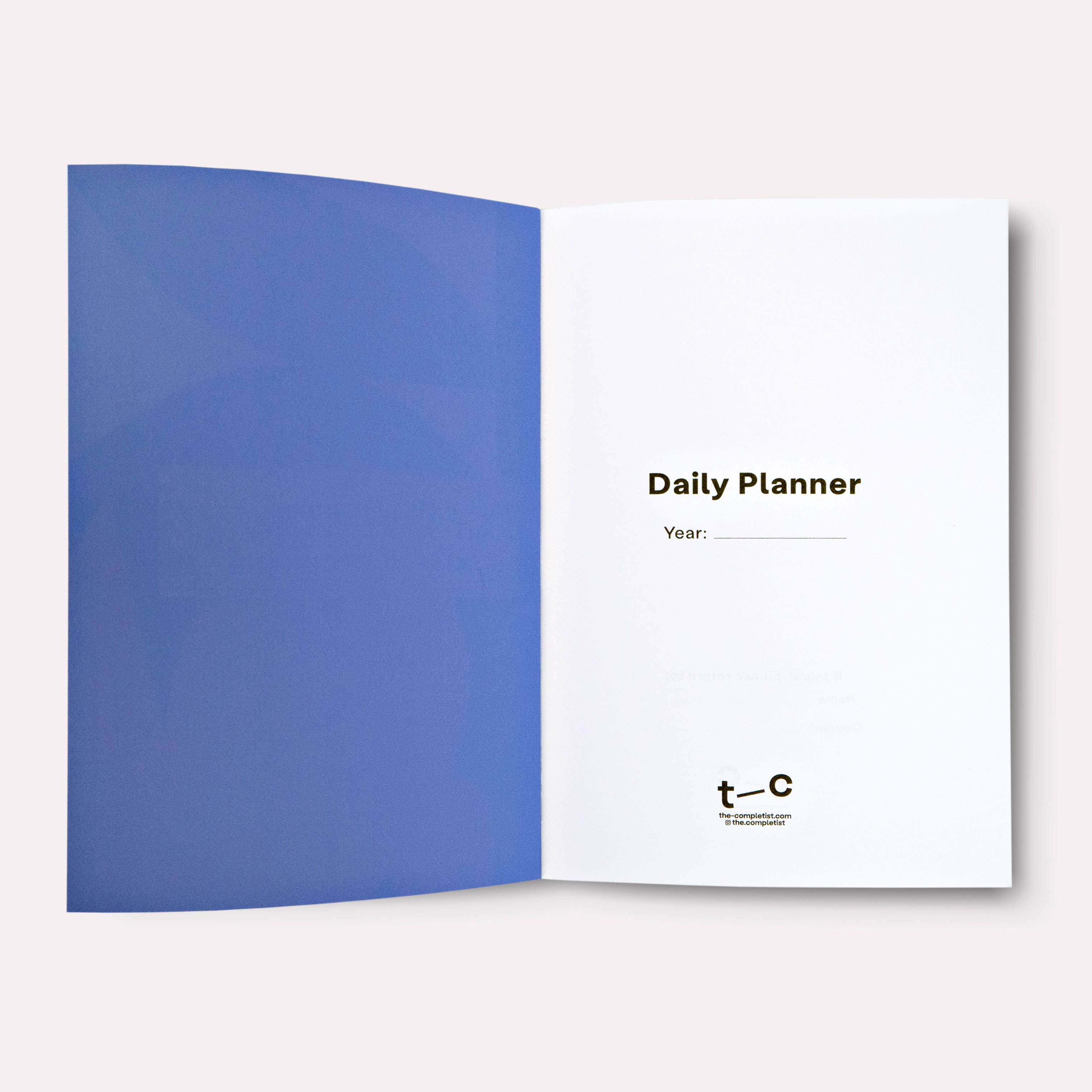 Beams Undated Daily Planner Book