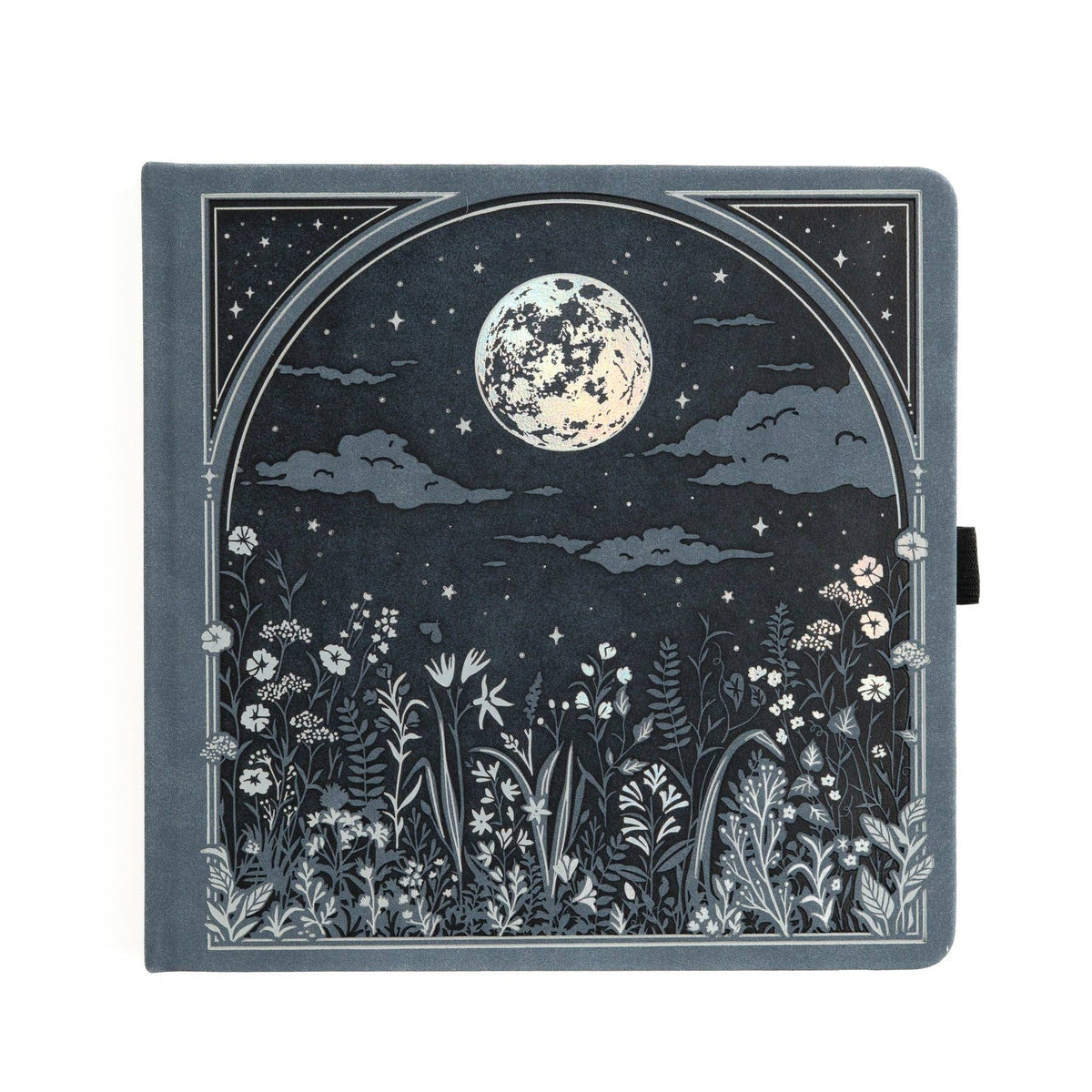 Moonlit Garden Notebook / Kraft Dot Grid / B5