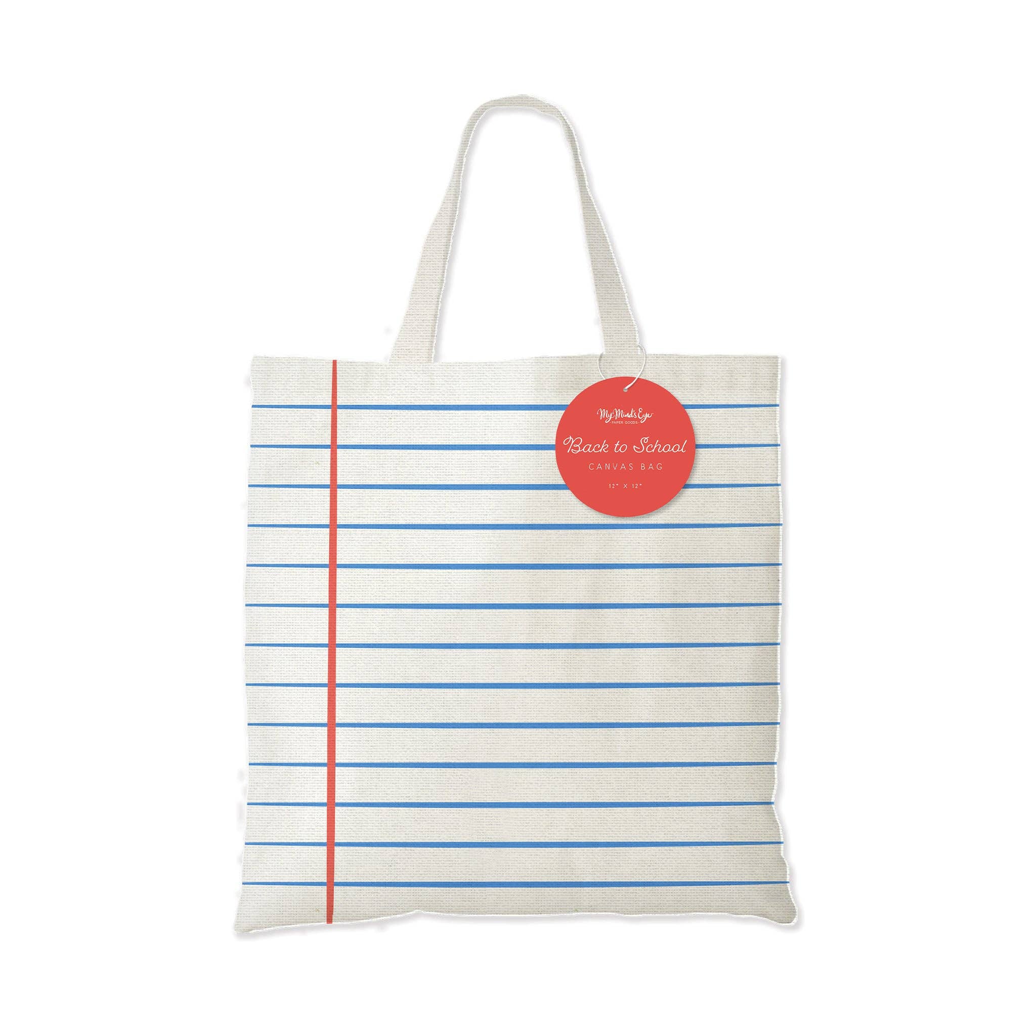 Loose Leaf Canvas Tote Bag