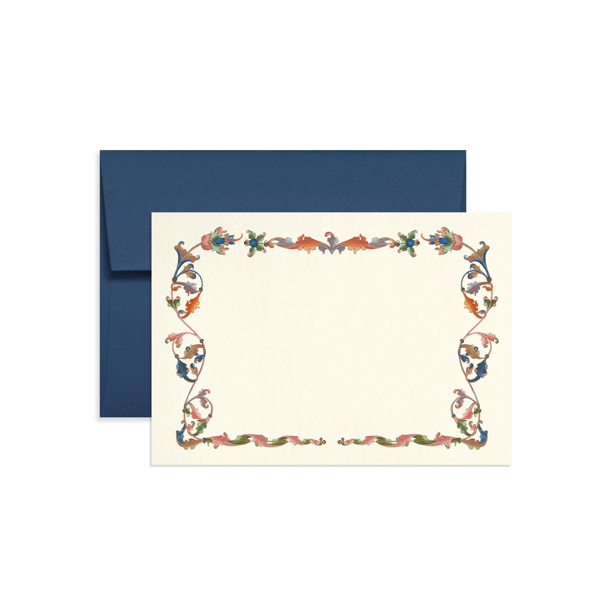 Frame notecard set - Blue