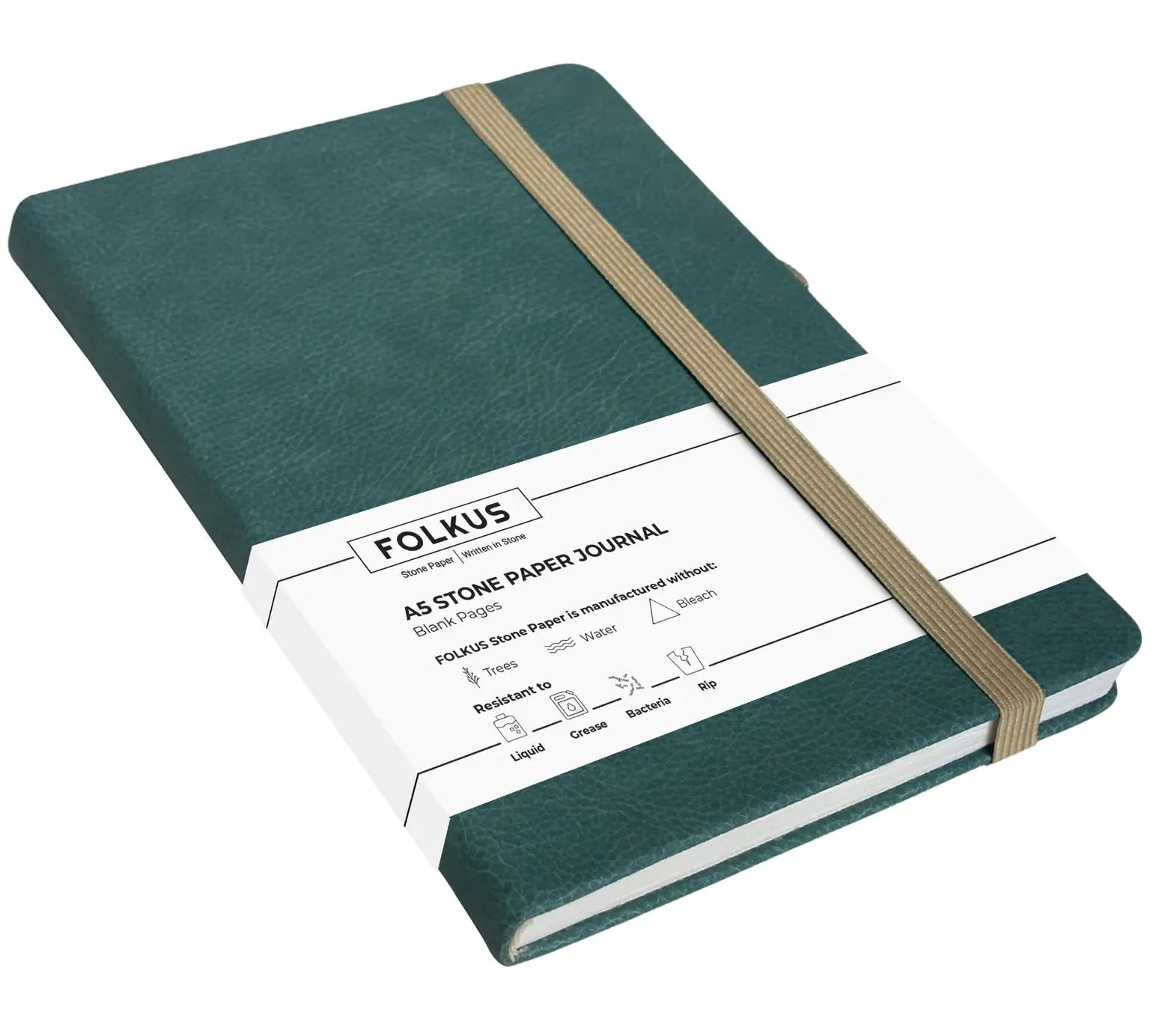 Mint Stone Paper Journal