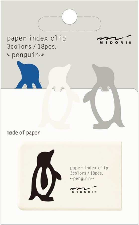 Penguin Index Paper Clip / Pack of 18