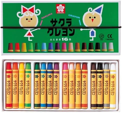 Japanese 16-Set of Crayons