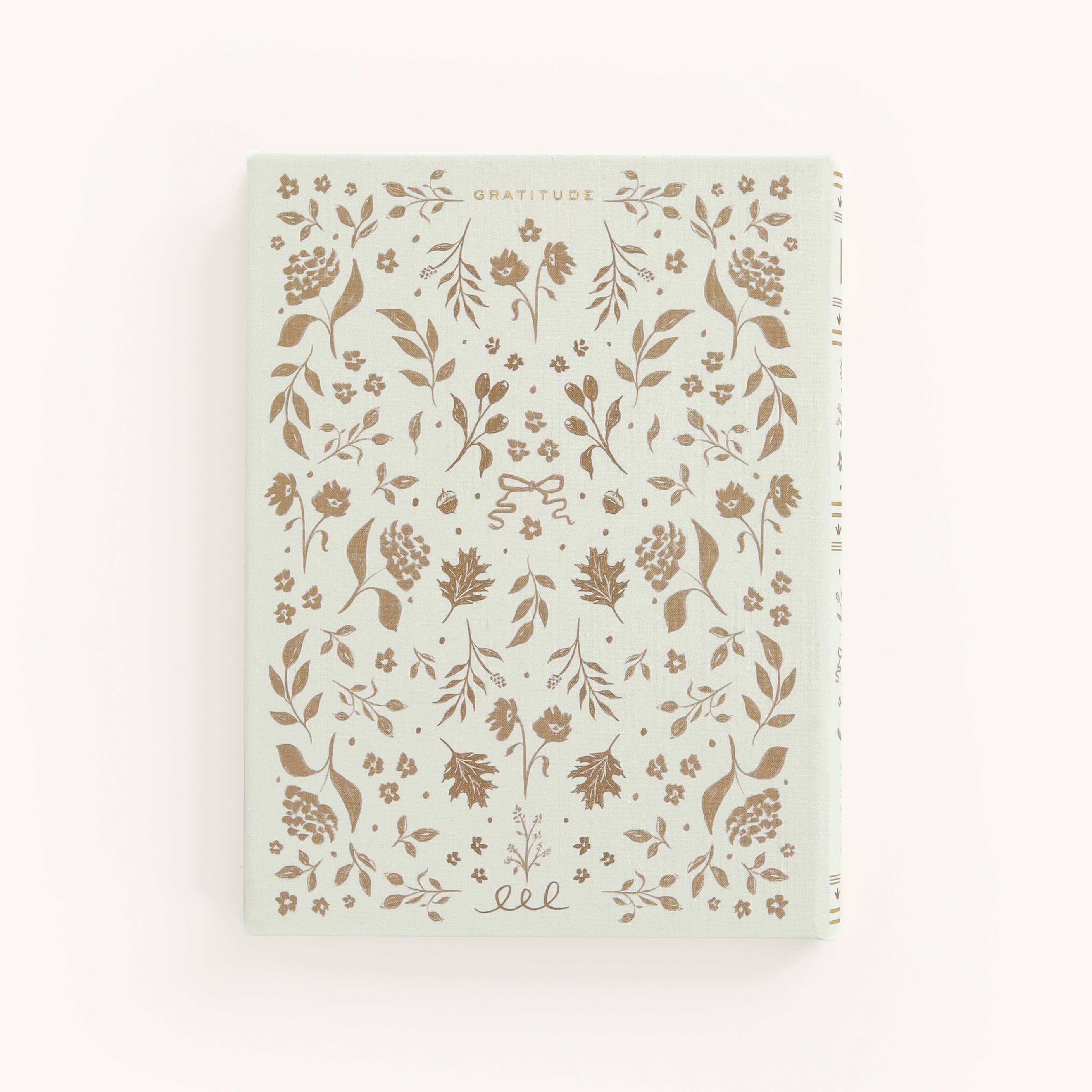 Linen Gratitude Journal