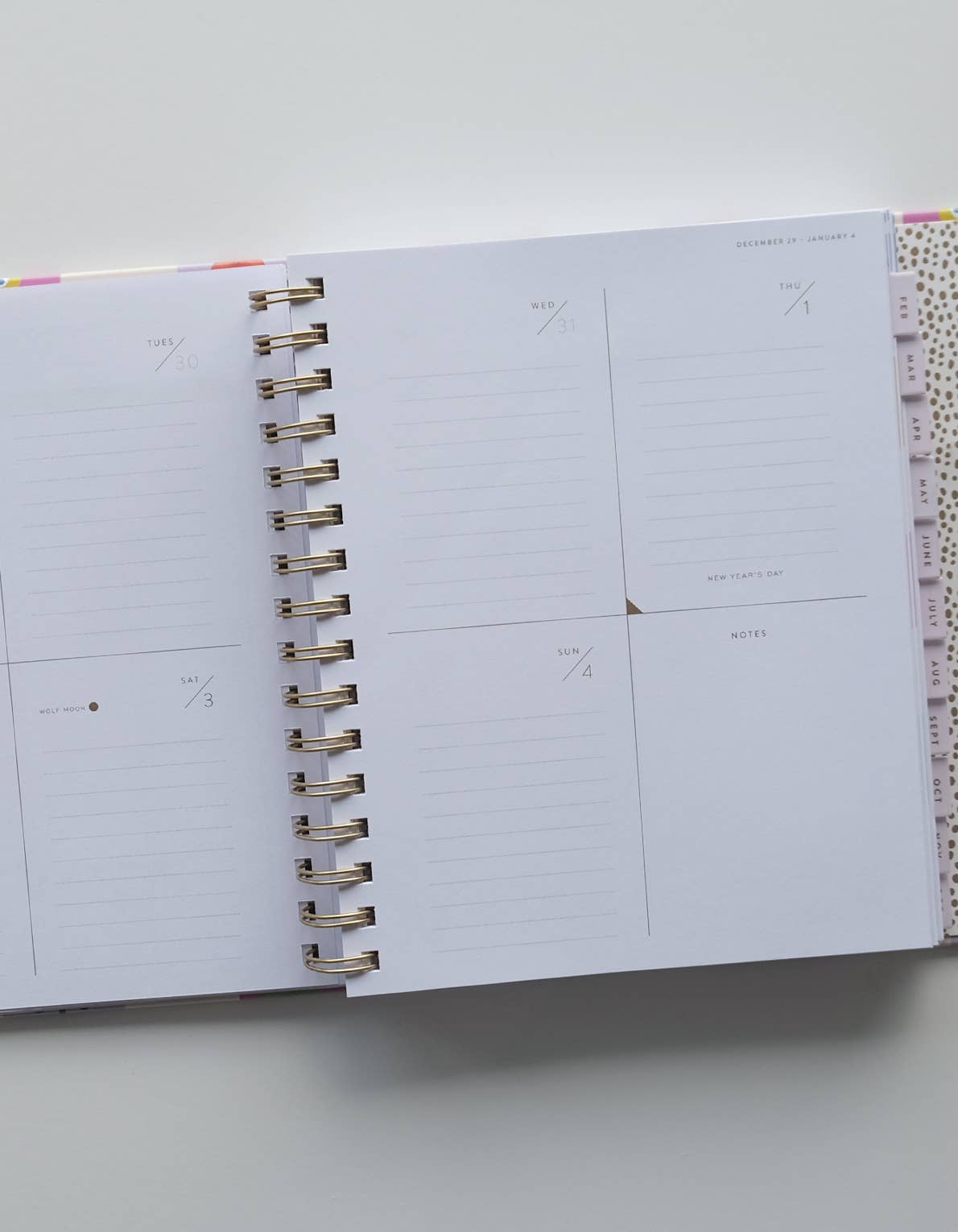 2026 Hardcover Planner / Magenta Squiggle