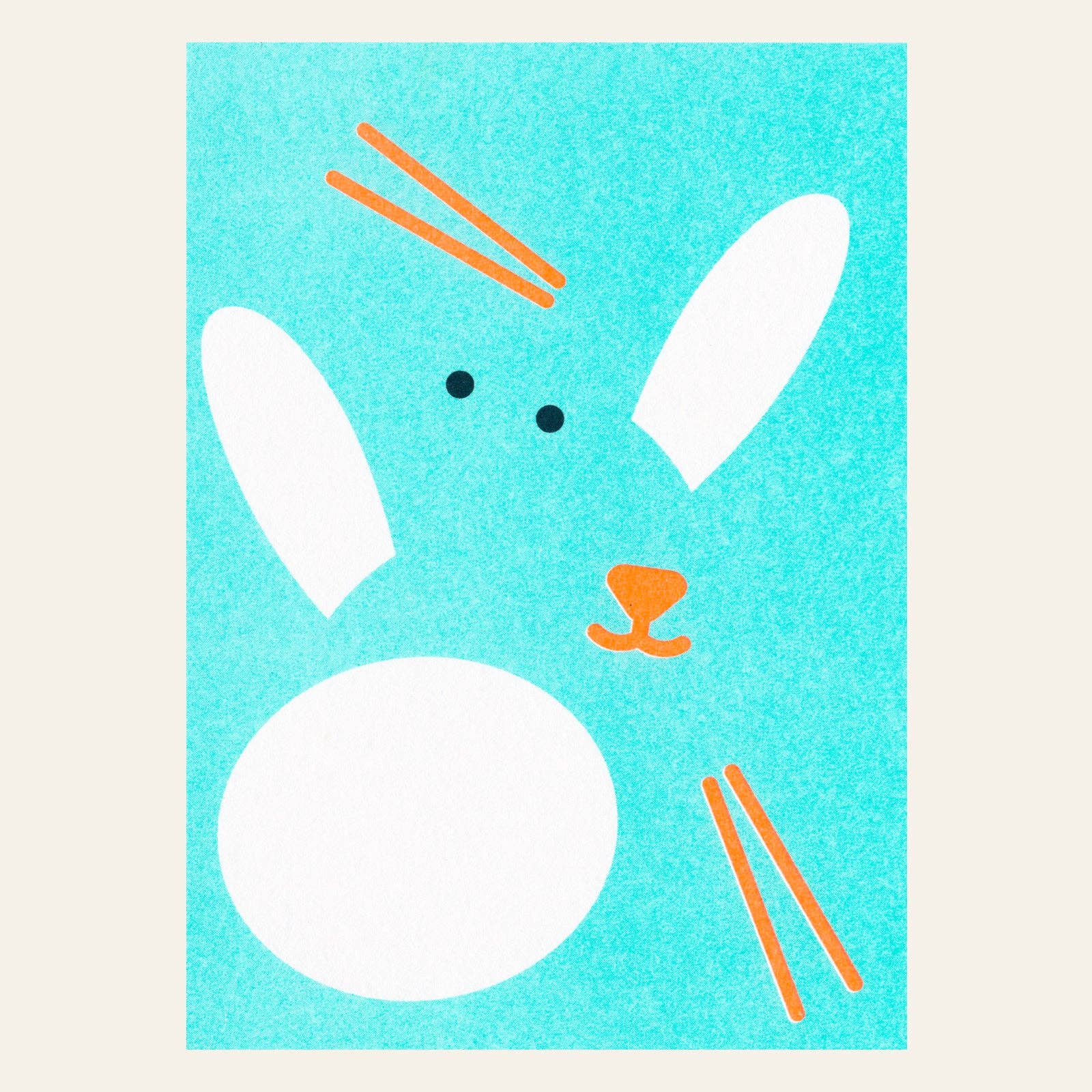 Chaos Bunny Postcard