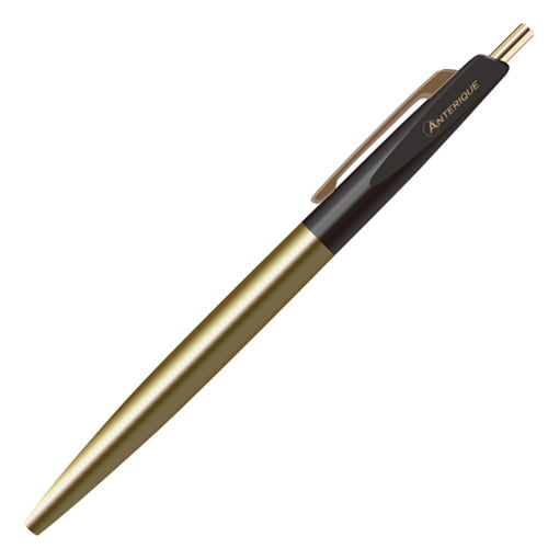 Anterique Brass Ballpoint Pen / Black