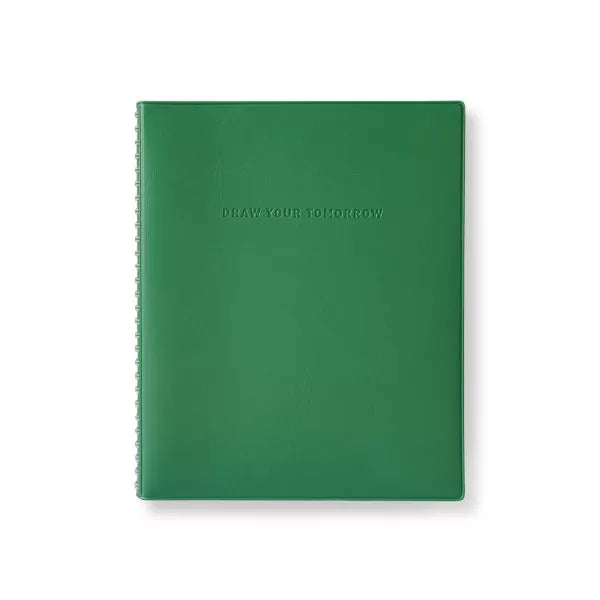 Large Draw Your Tomorrow Planner / Green