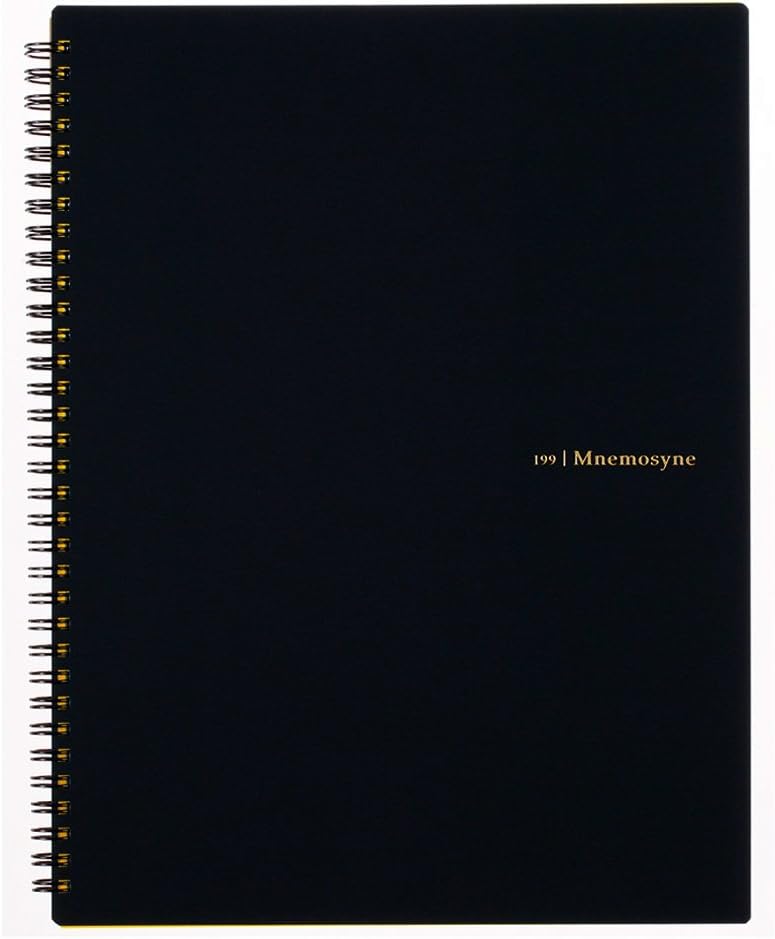 Mnemosyne A4 Lined Spiral Notebook