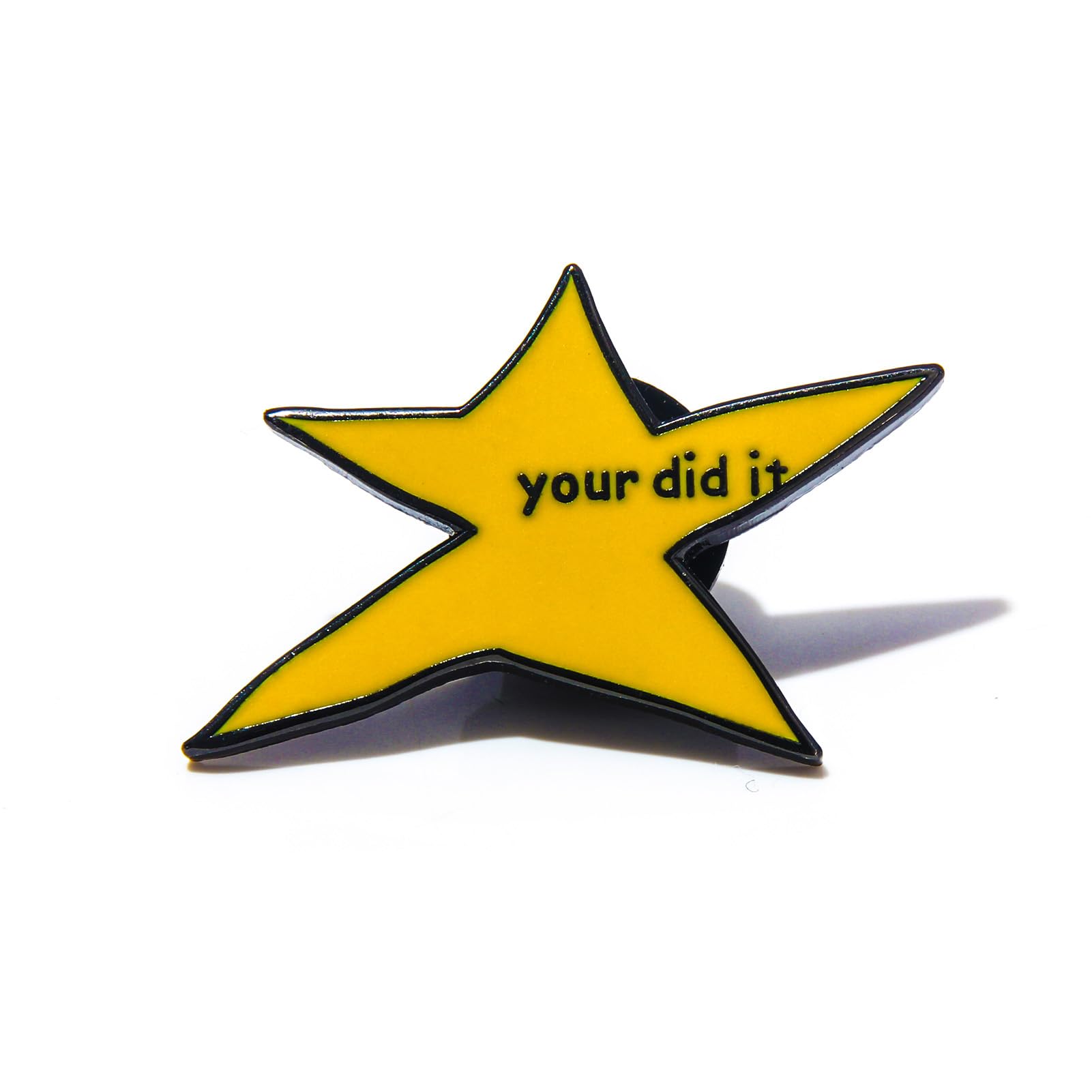 Your Did It Wonky Star Enamel Pin