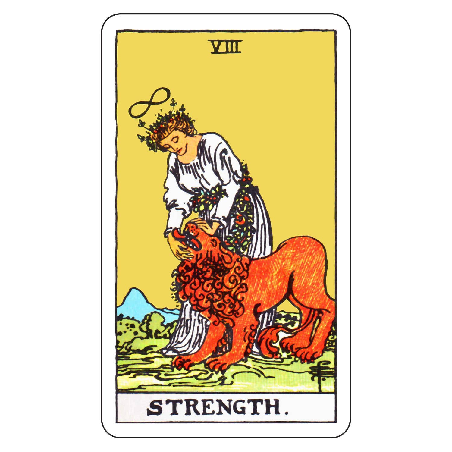 Tarot Sticker - Strength