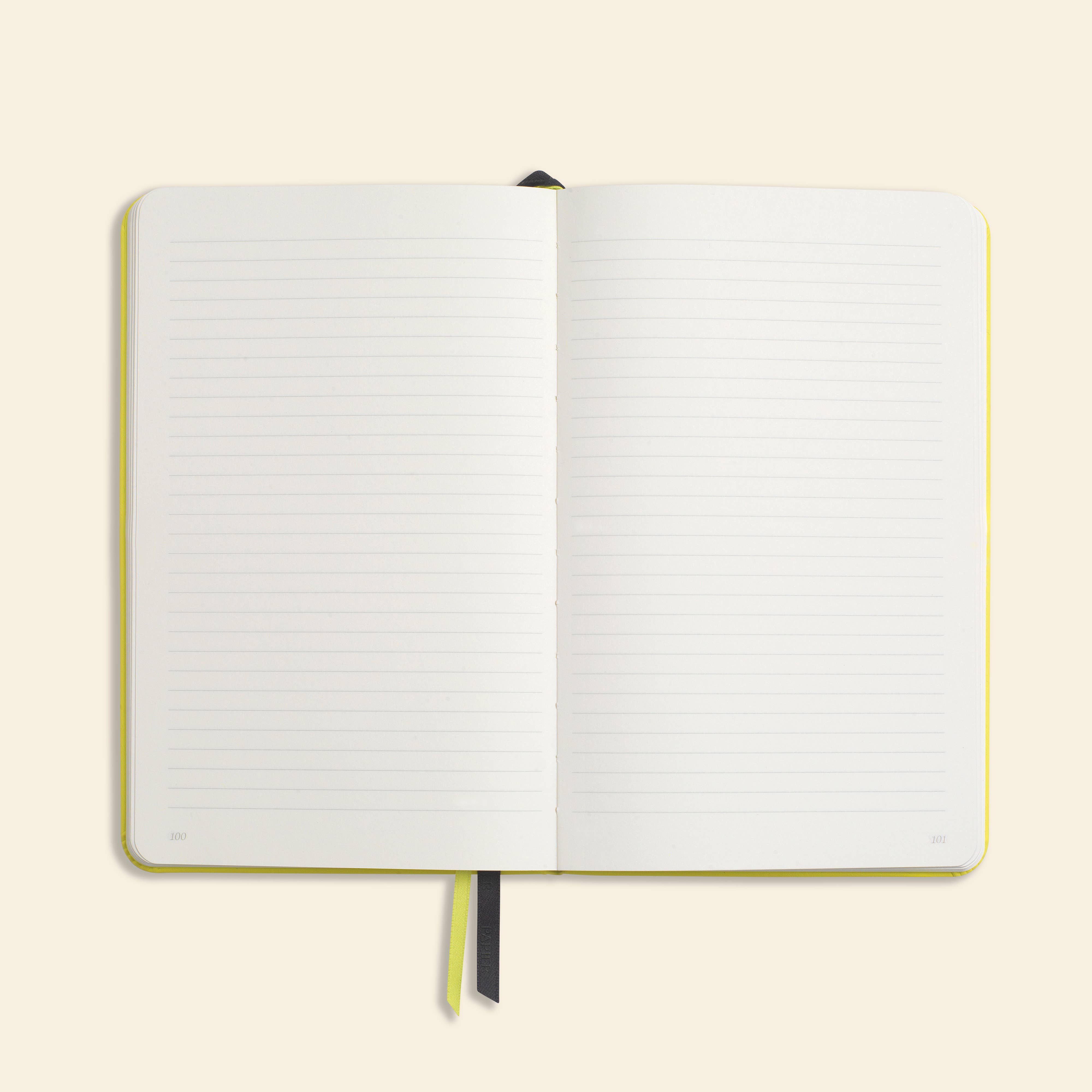Everyday Lined Notebook / Acid Green