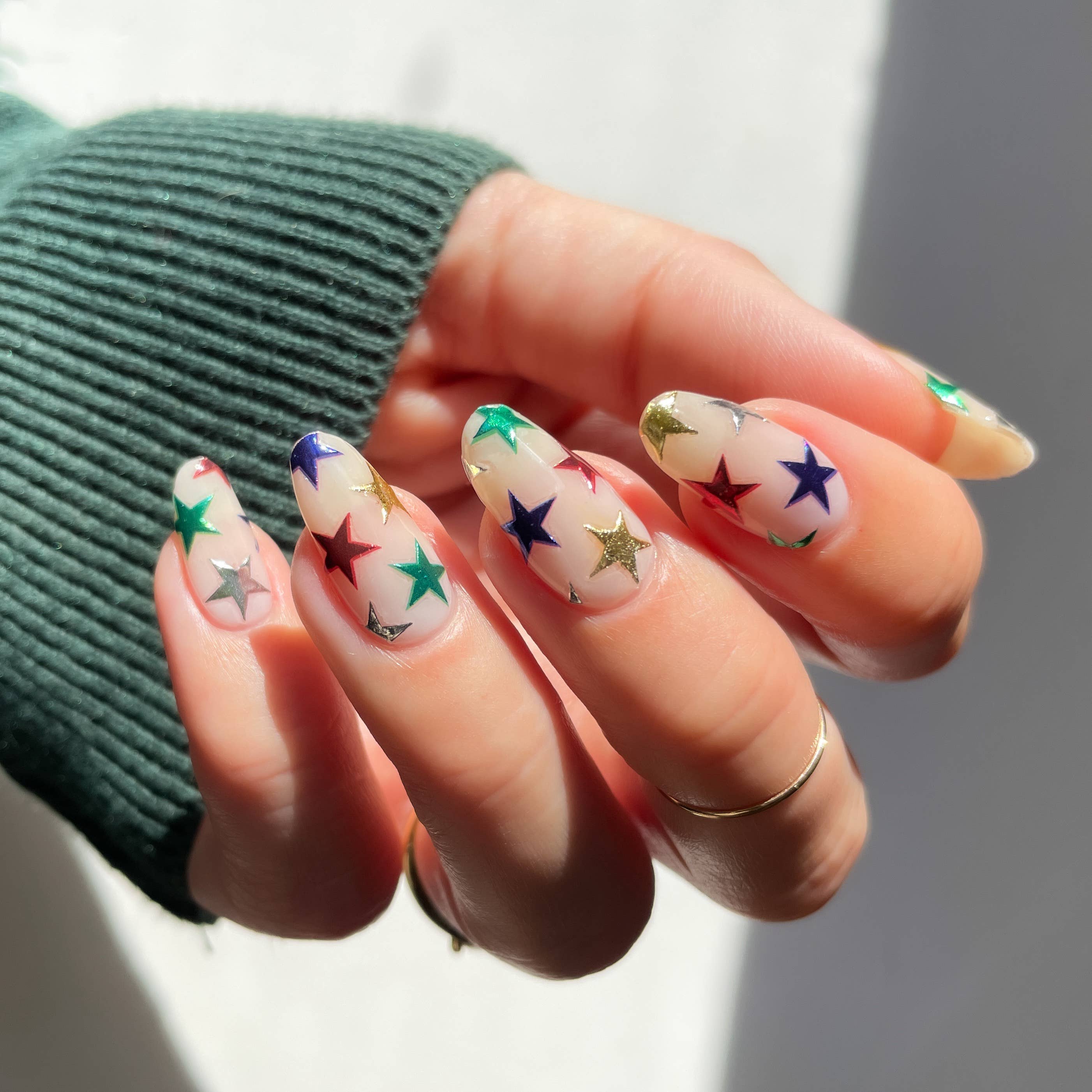 Nail Art Stickers / Holiday Baubles