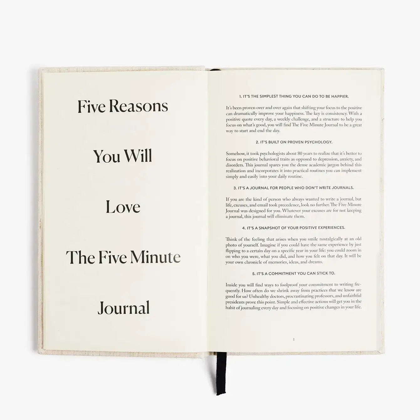 The Five Minute Journal / Linen