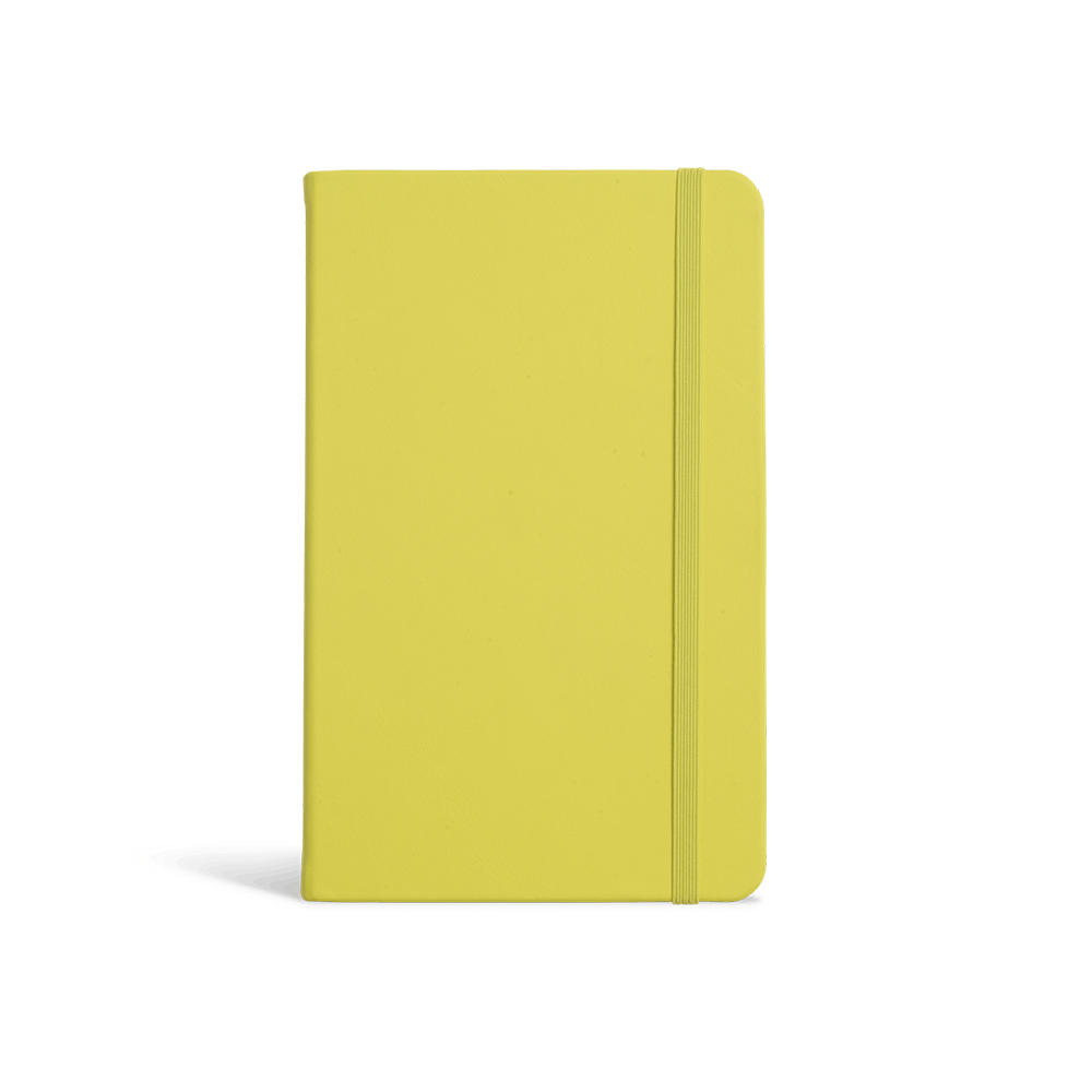 Everyday Lined Notebook / Acid Green