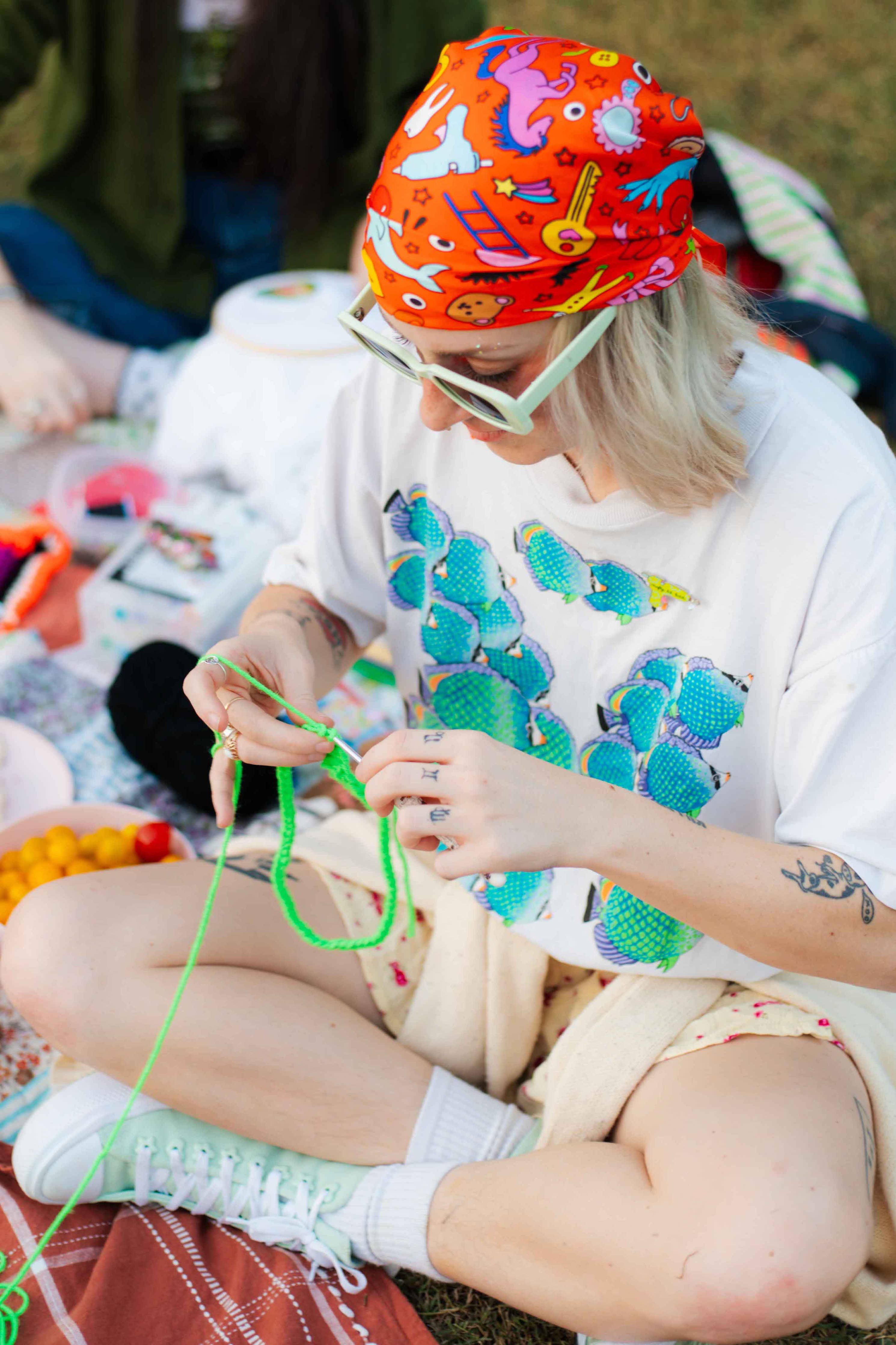 Trinket Treasures Silk Scarf