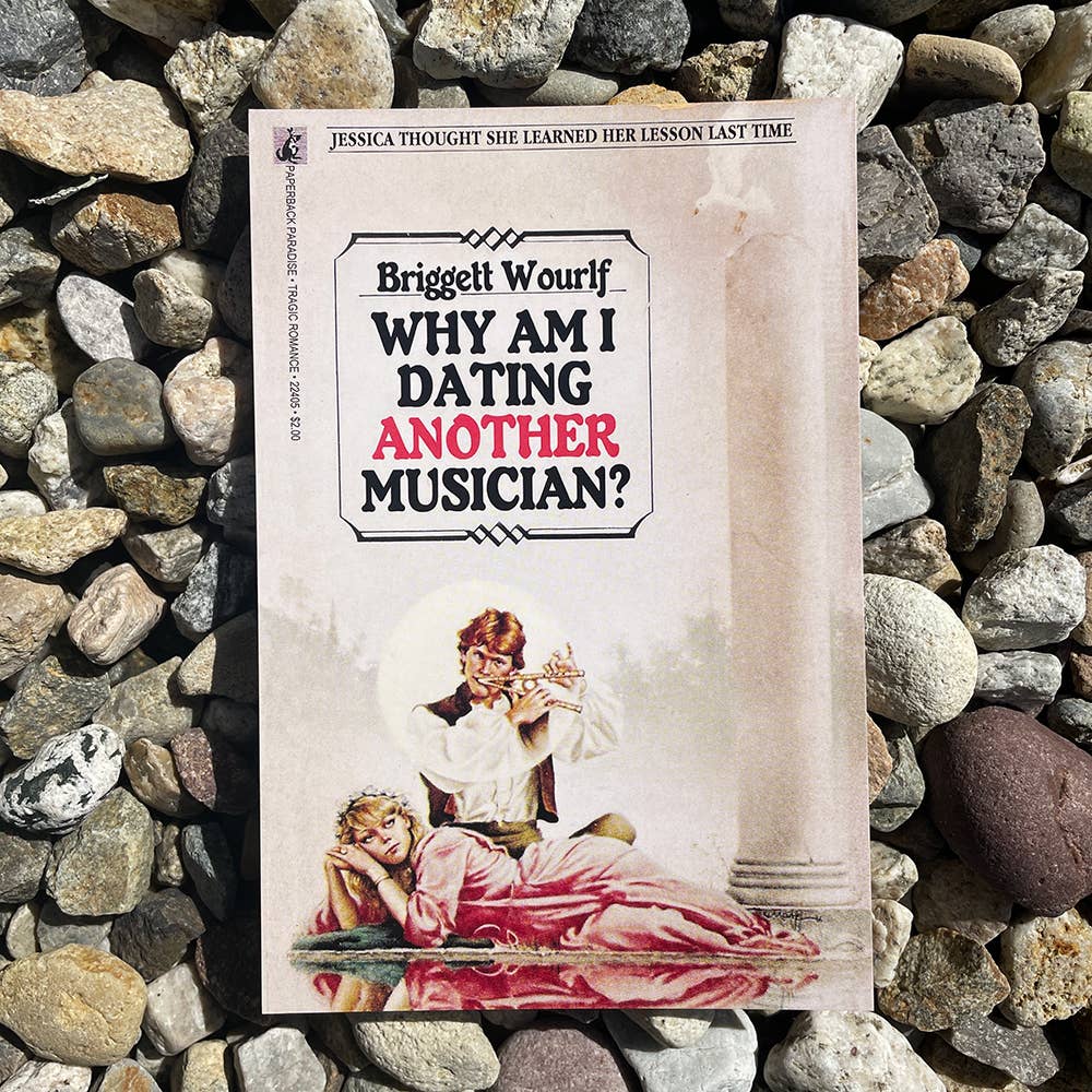 Why Am I Dating Another Musician Postcard