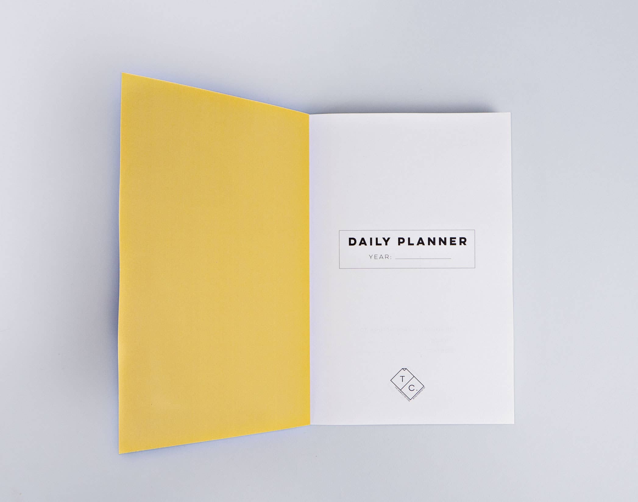 Flora Undated Daily Planner Book