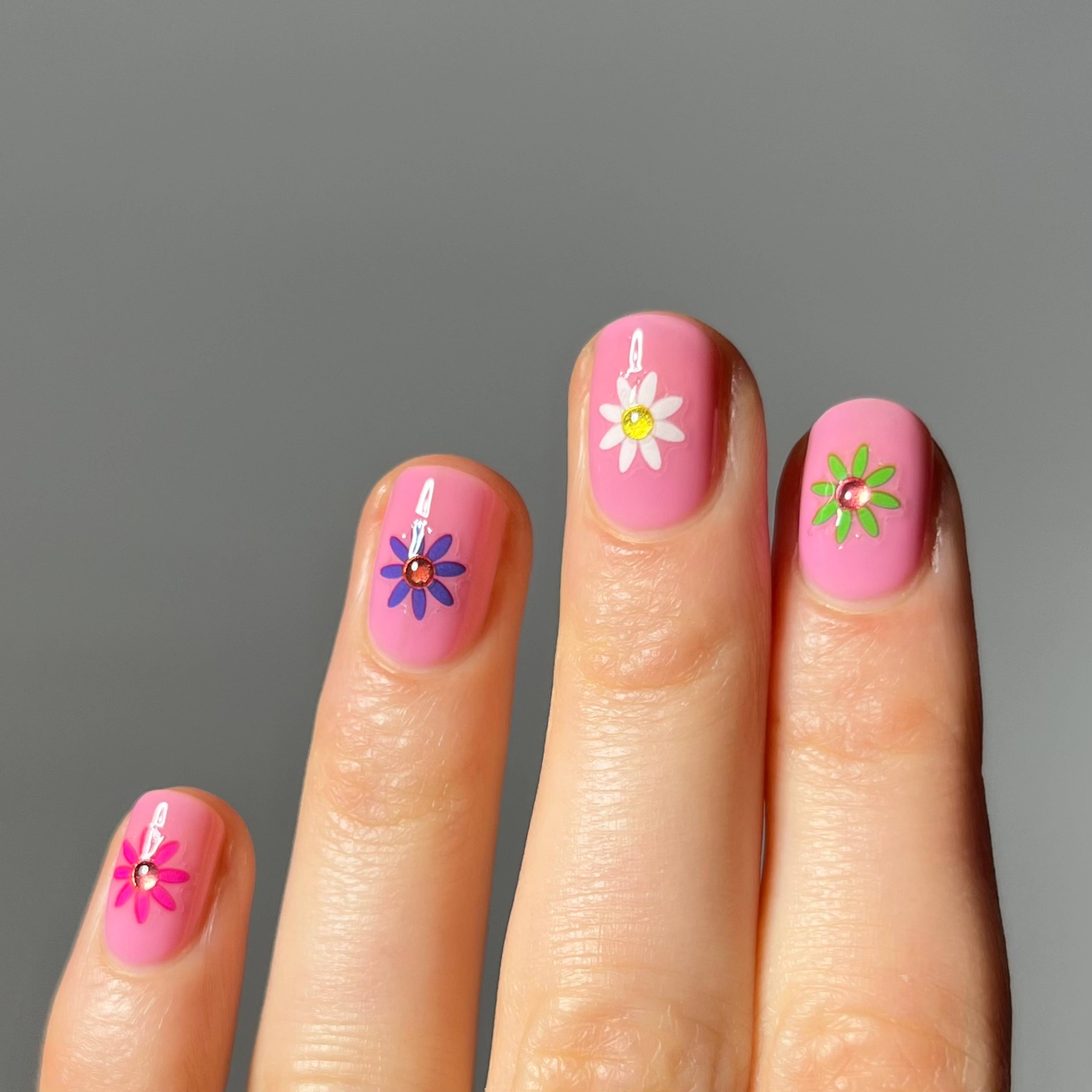Nail Art Stickers / FLORETS