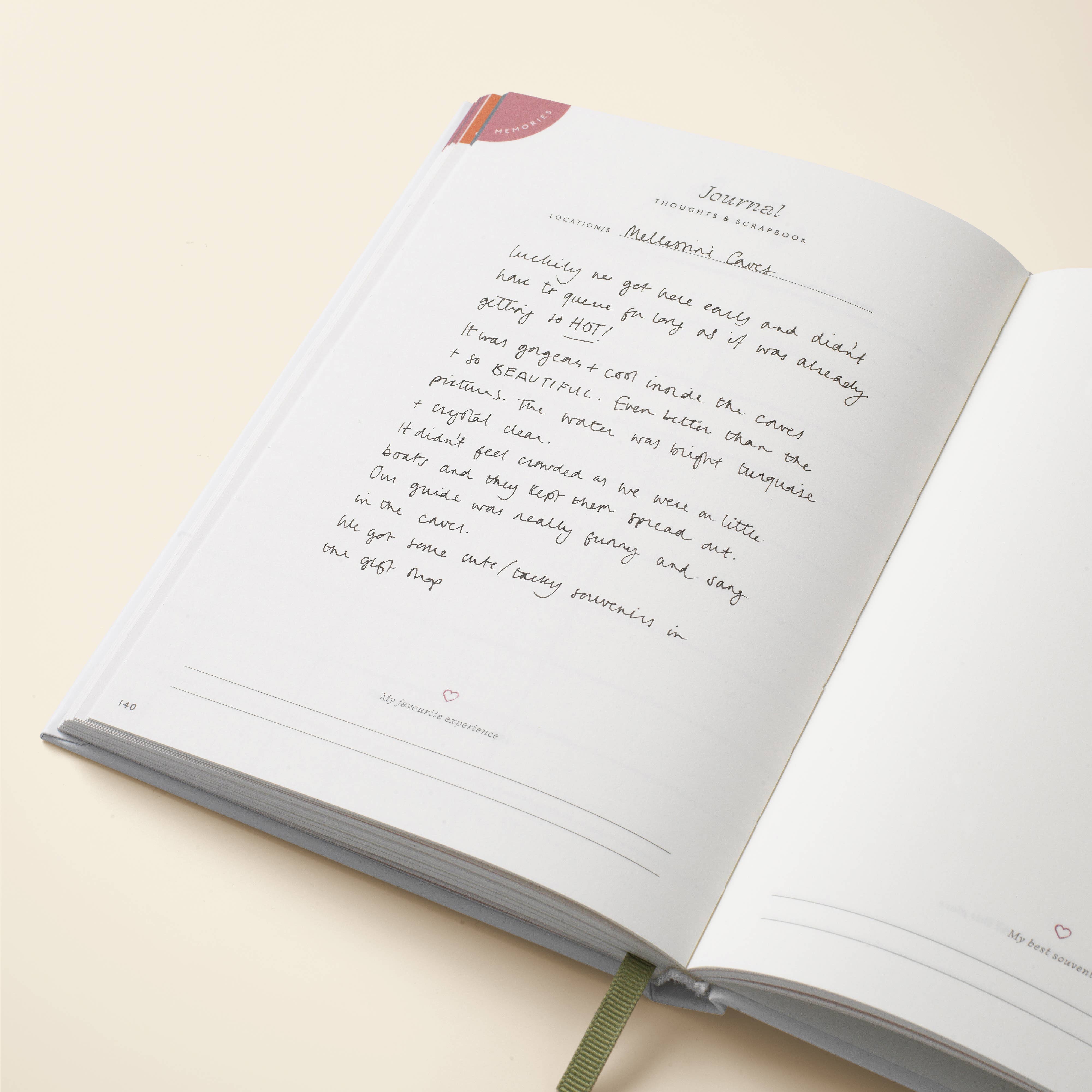 Guided Travel Journal / A5 Hardcover / Coral Reef