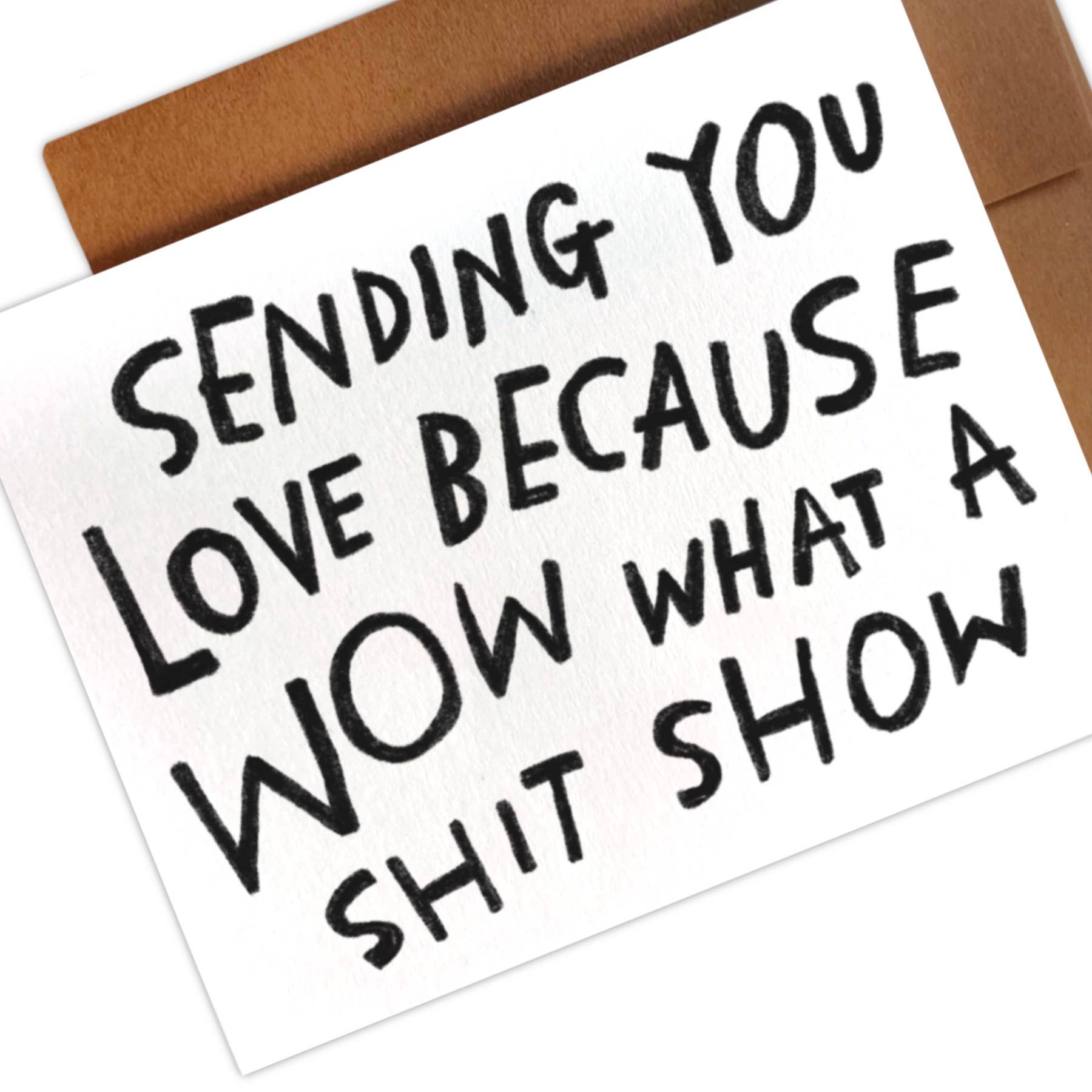 Sending Love Greeting Card