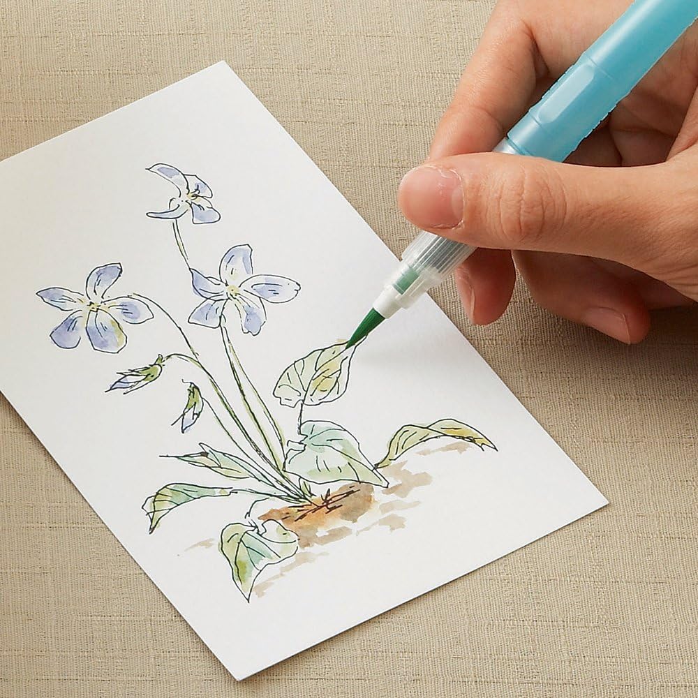 Kuretake Transparent Watercolor Palette / Set of 12